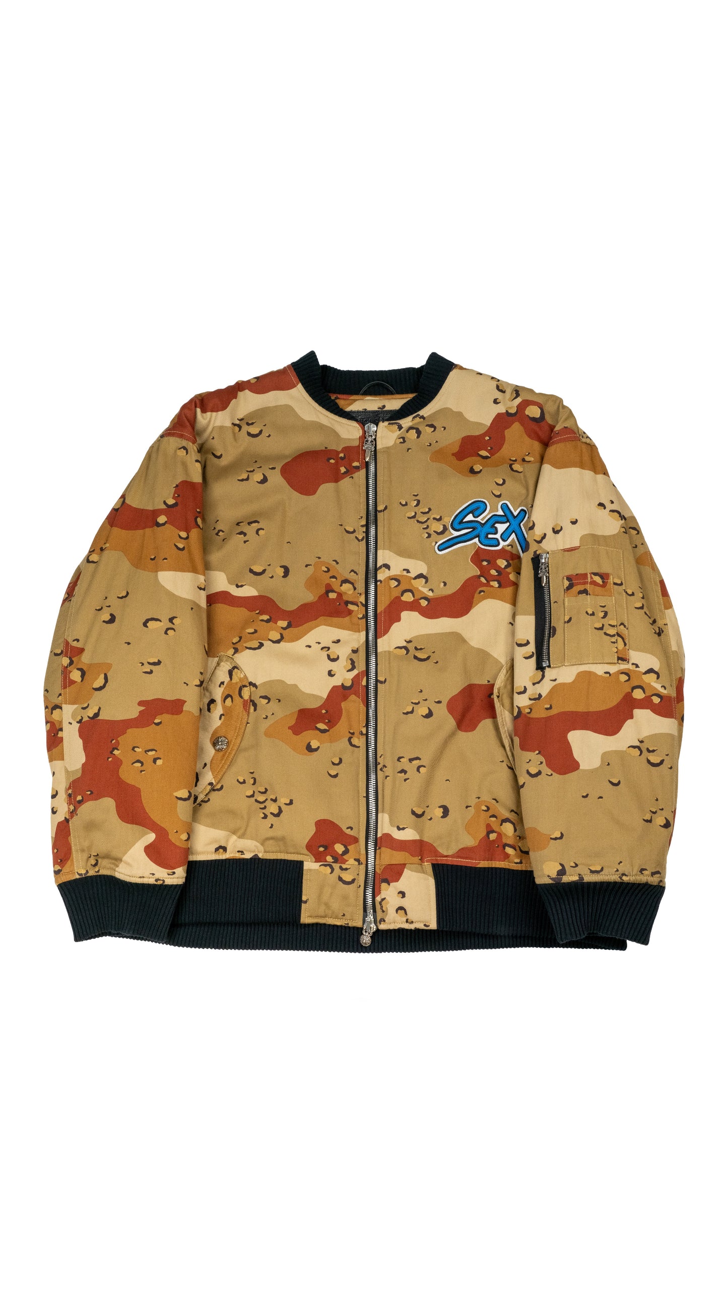 Matty Boy Desert Camouflage Sex Records Bomber Jacket