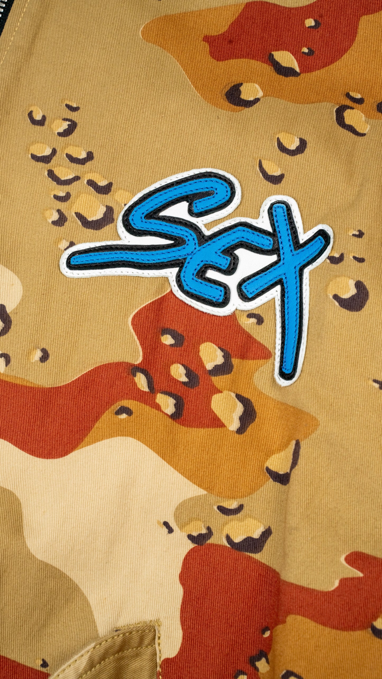 Matty Boy Desert Camouflage Sex Records Bomber Jacket