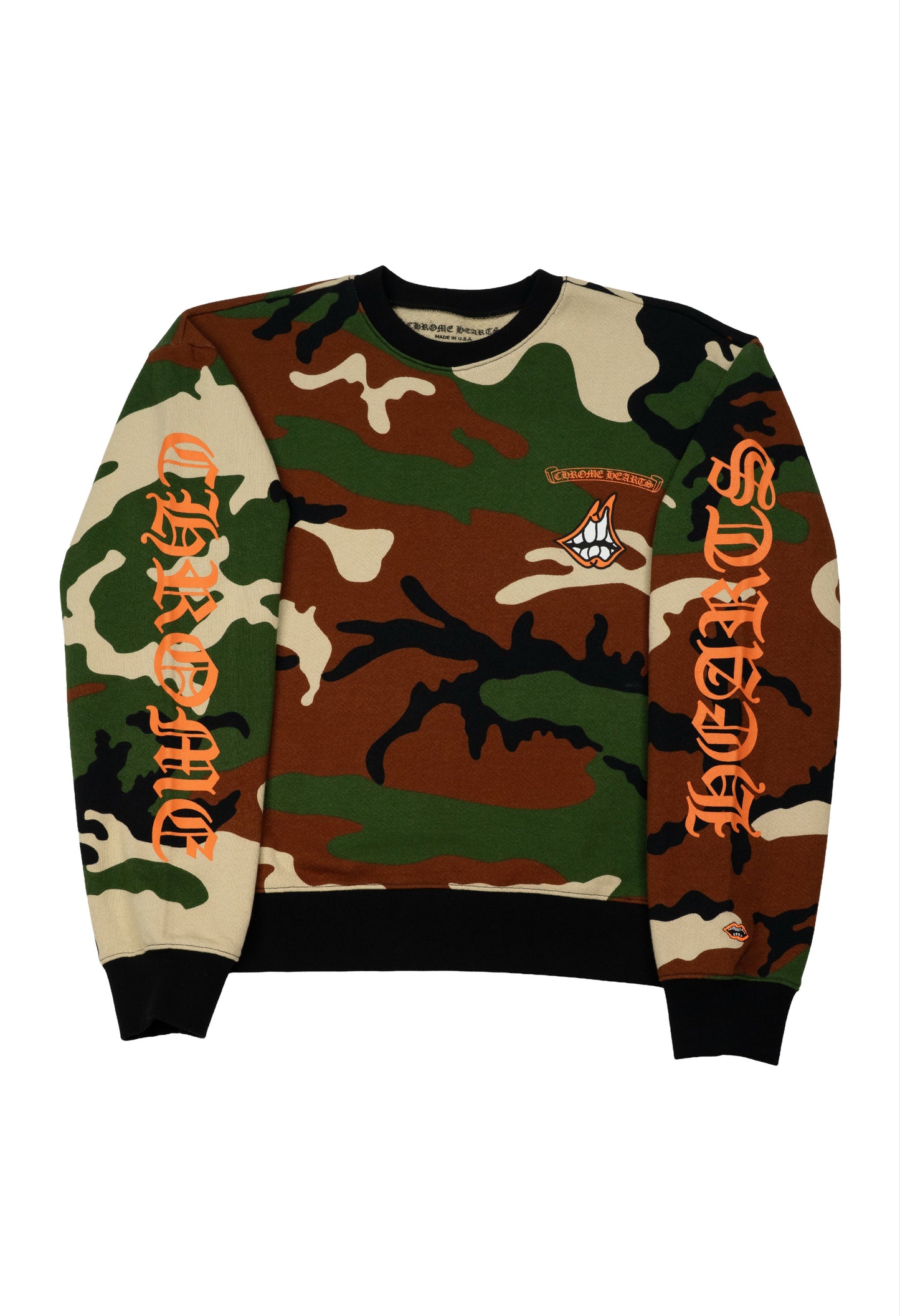 Matty Boy Caution Crewneck 'Camo'