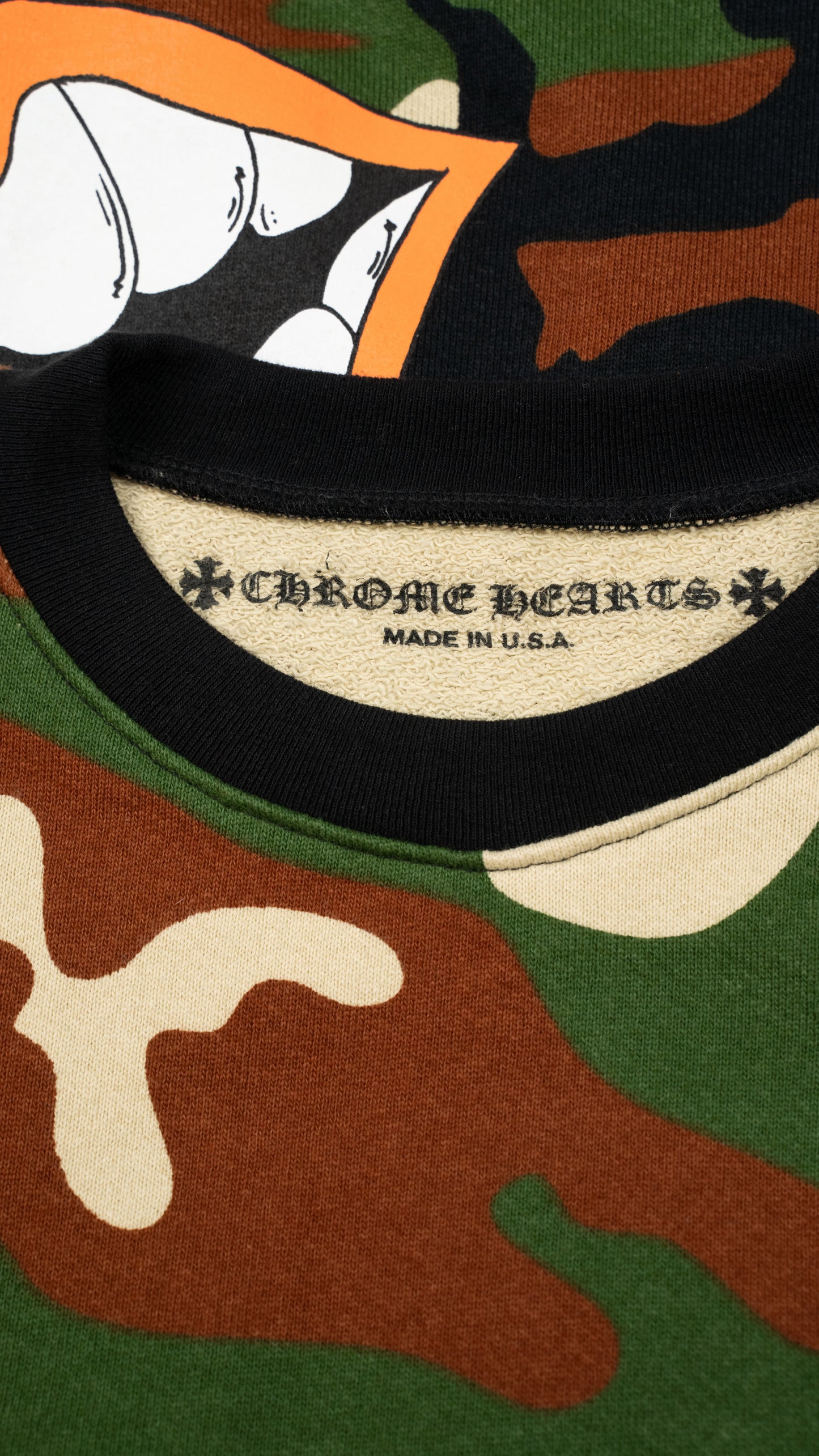 Matty Boy Caution Crewneck 'Camo'