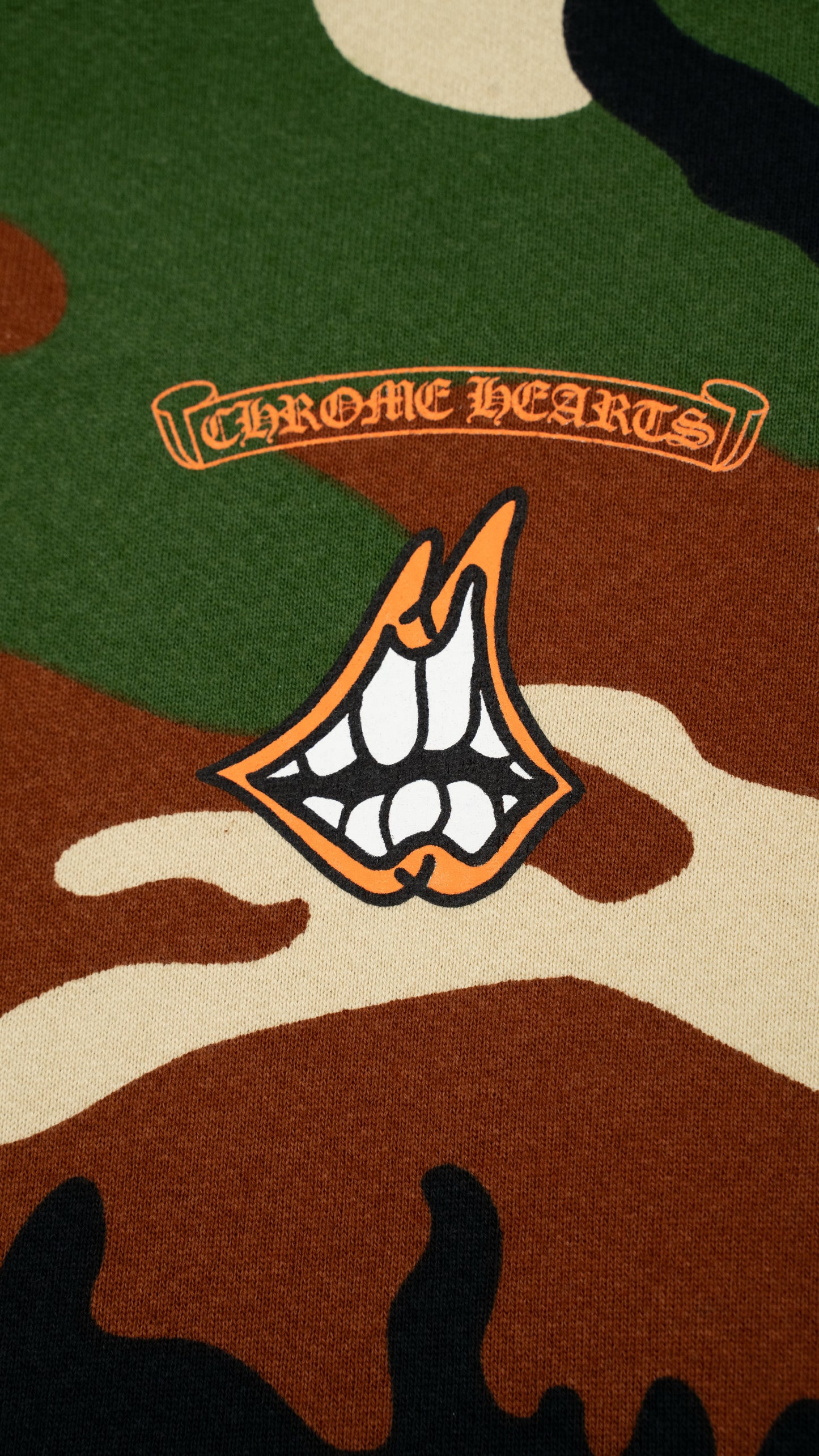 Matty Boy Caution Crewneck 'Camo'