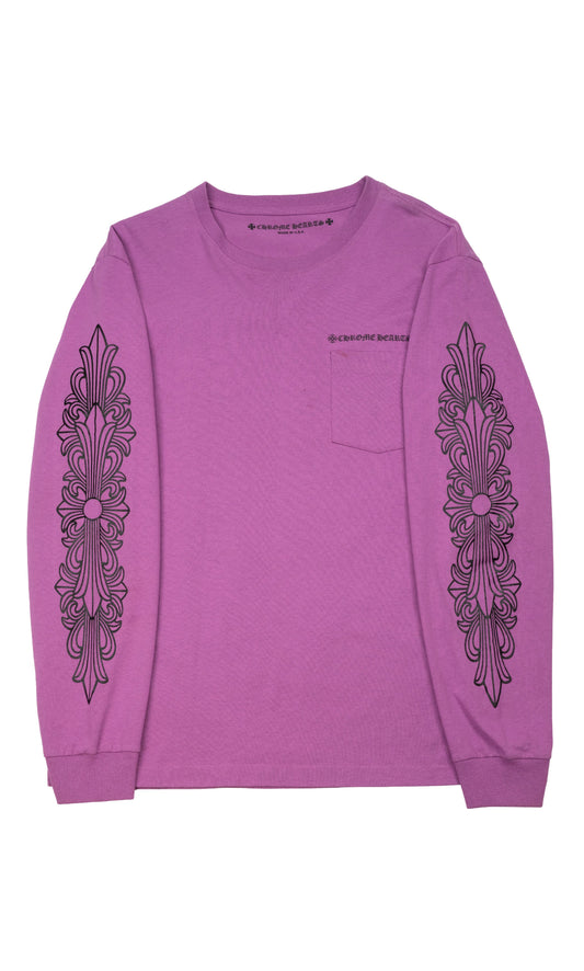 Matty Boy Spider Web Long Sleeve 'Black/Purple'