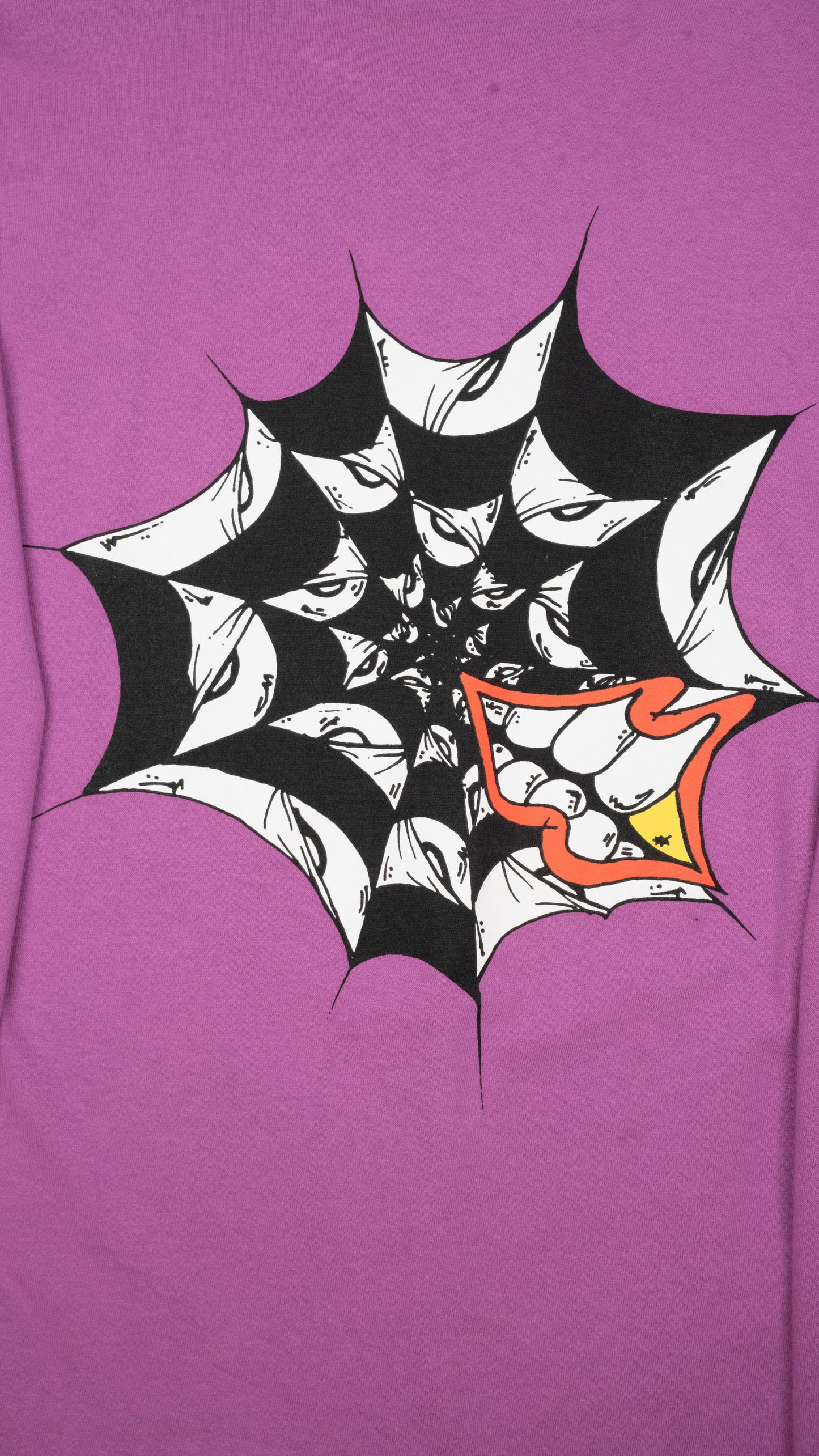 Matty Boy Spider Web Long Sleeve 'Black/Purple'