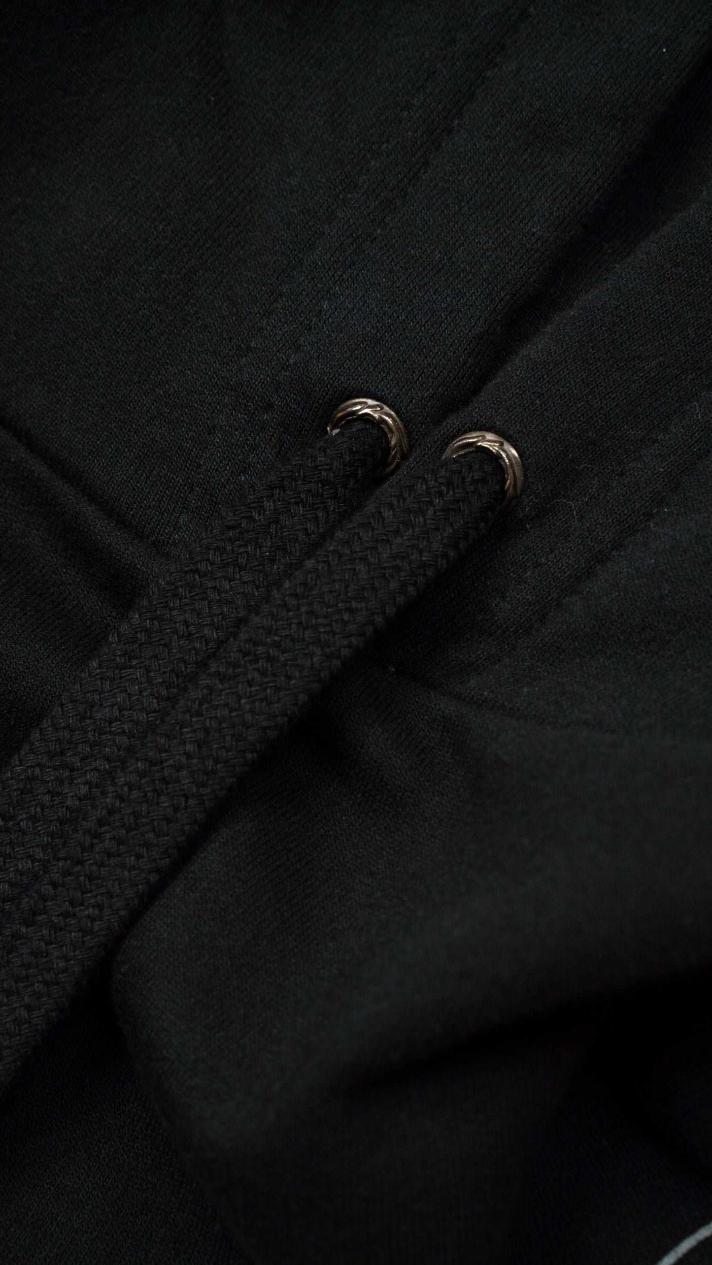 FnF Glitter Horseshoe Graphic Print Hoodie 'Black/Gray'