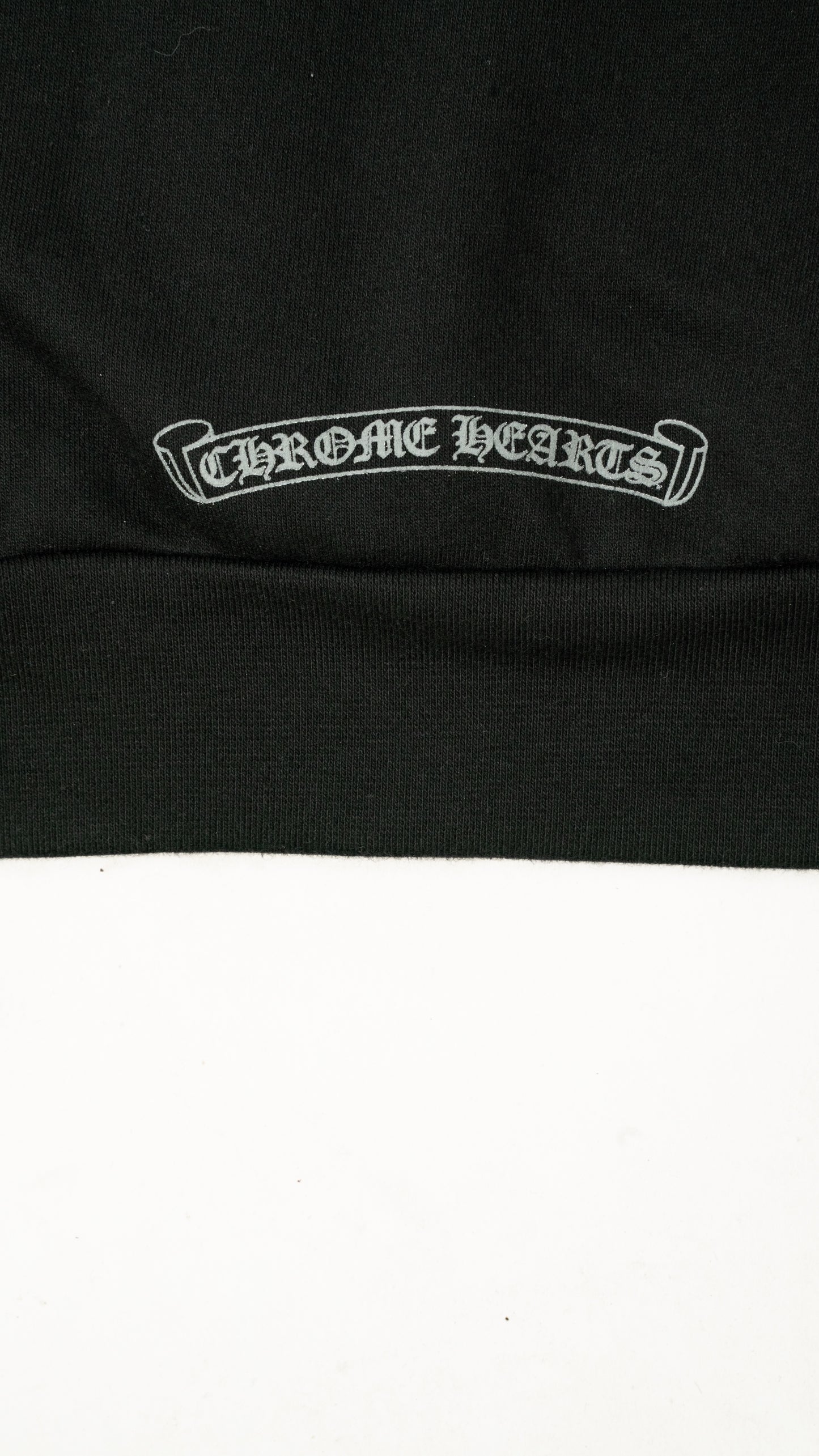 FnF Glitter Horseshoe Graphic Print Hoodie 'Black/Gray'