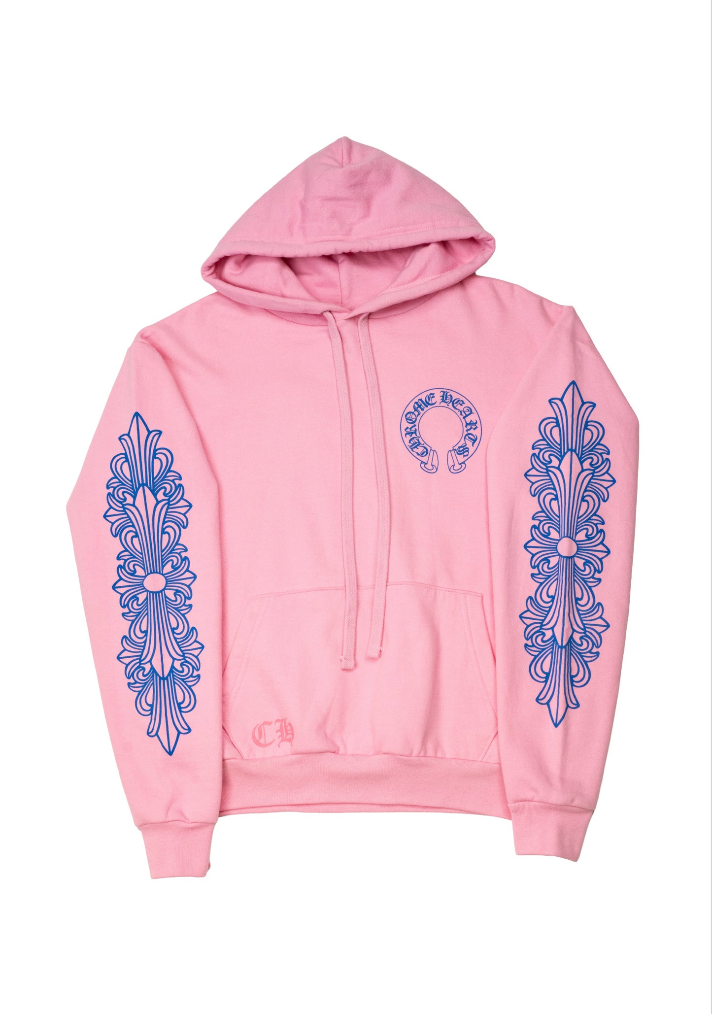 Horseshoe Logo Pink Pullover Hoodie