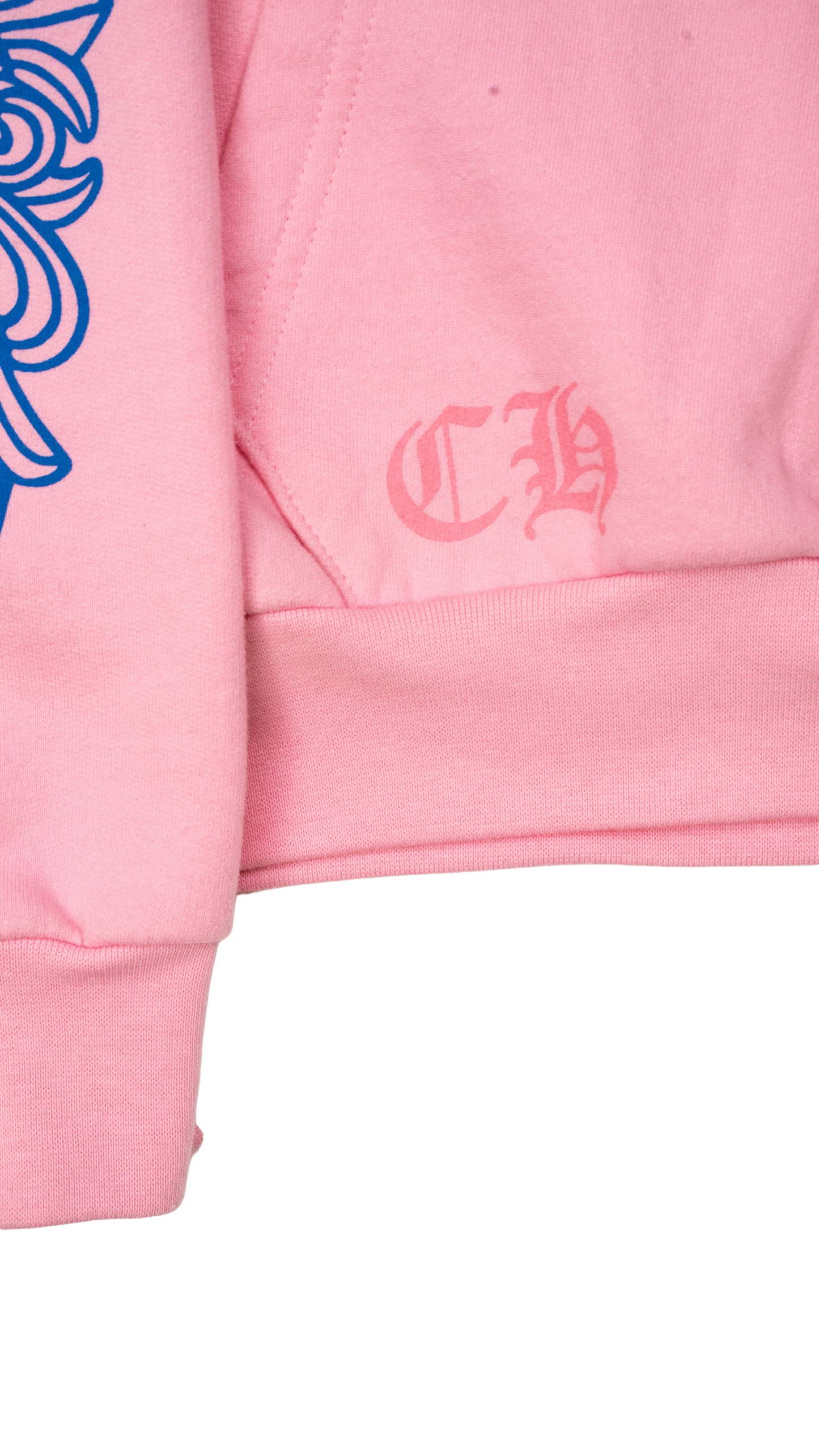 Horseshoe Logo Pink Pullover Hoodie