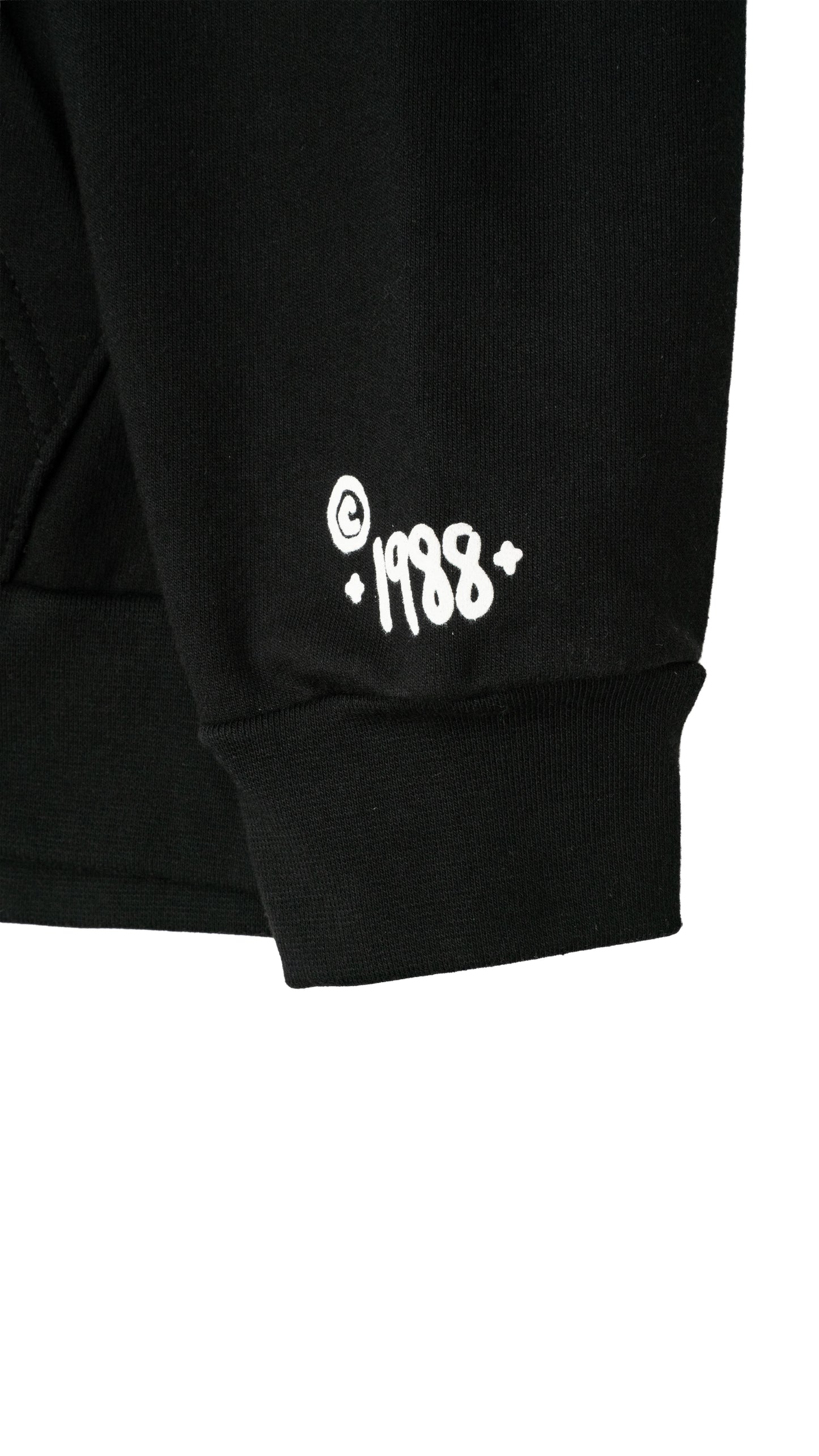 1988 Online Exclusive Vertical Logo Hoodie 'Black'