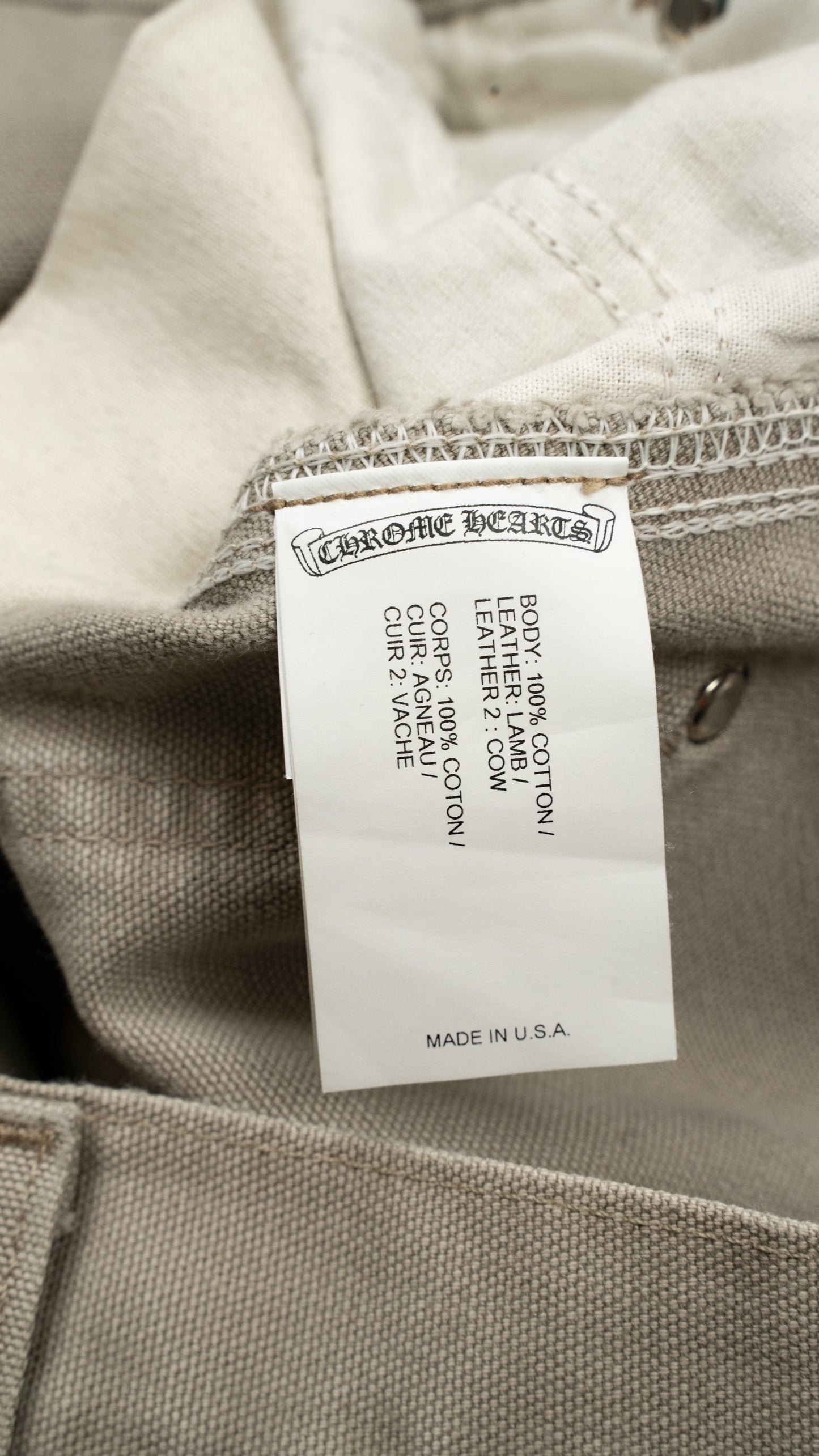 Sex Records Carpenter Jeans 'Grey Khaki'