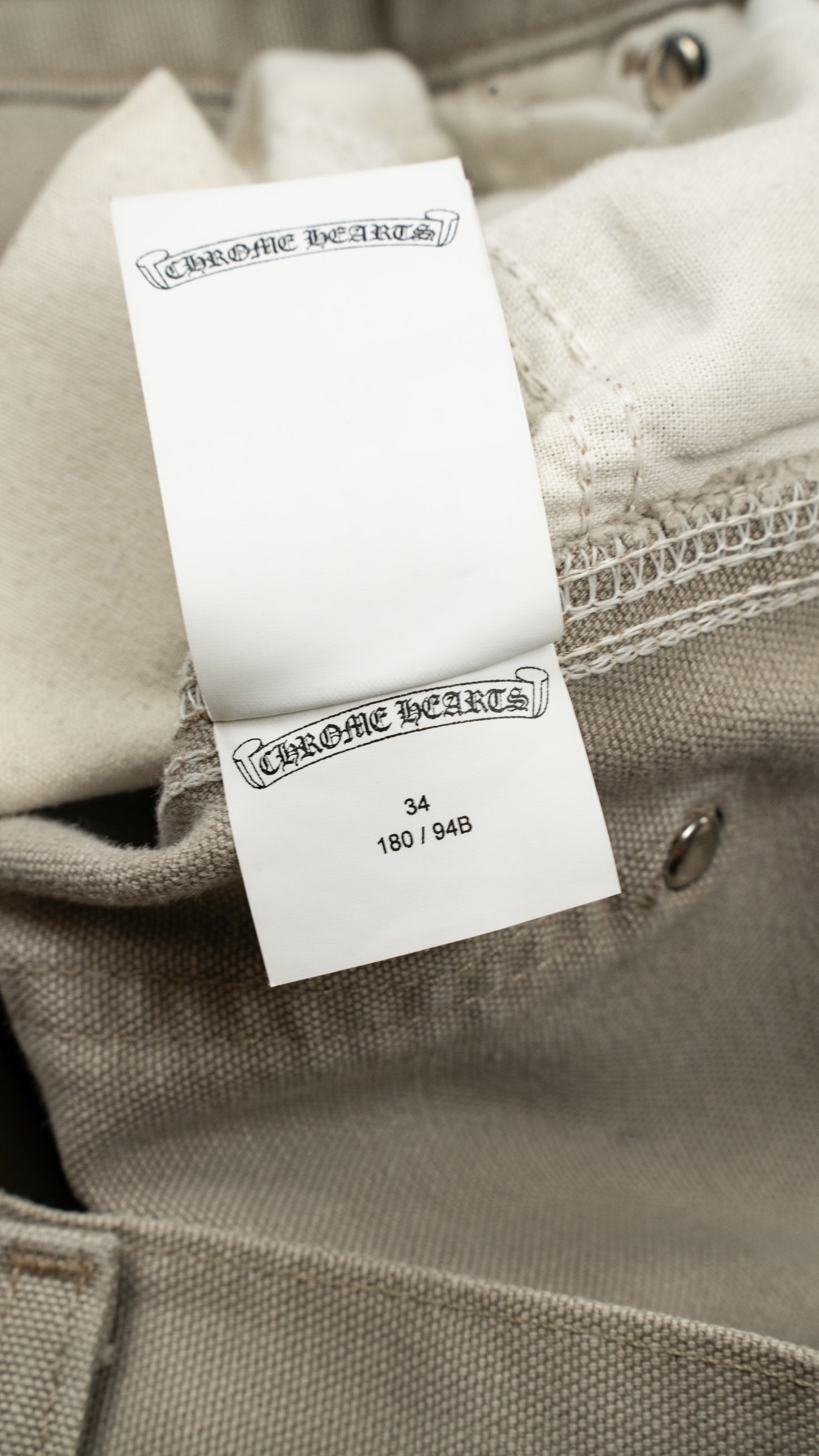 Sex Records Carpenter Jeans 'Grey Khaki'