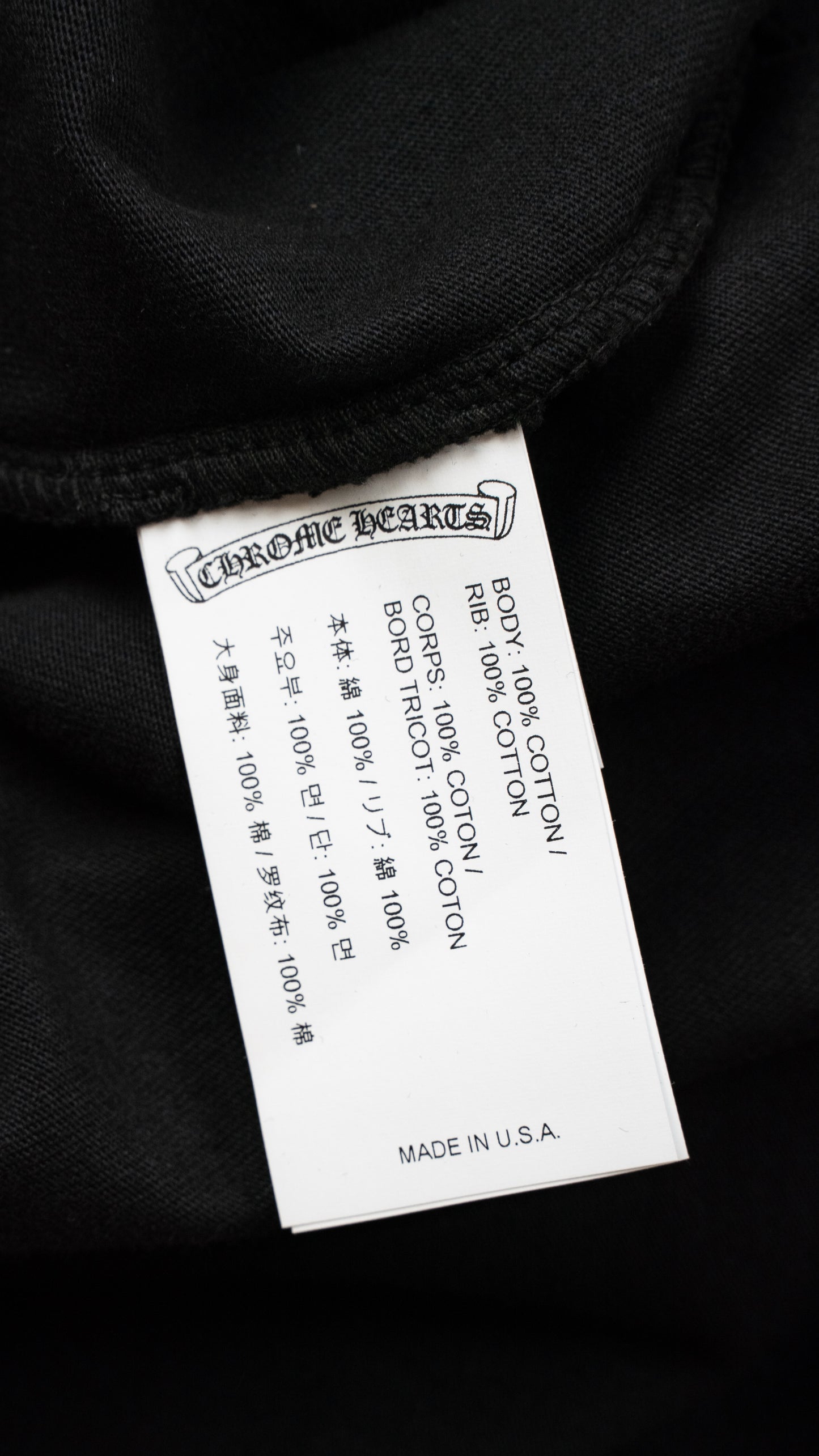 Triple Cross Hollywood Black Long Sleeve