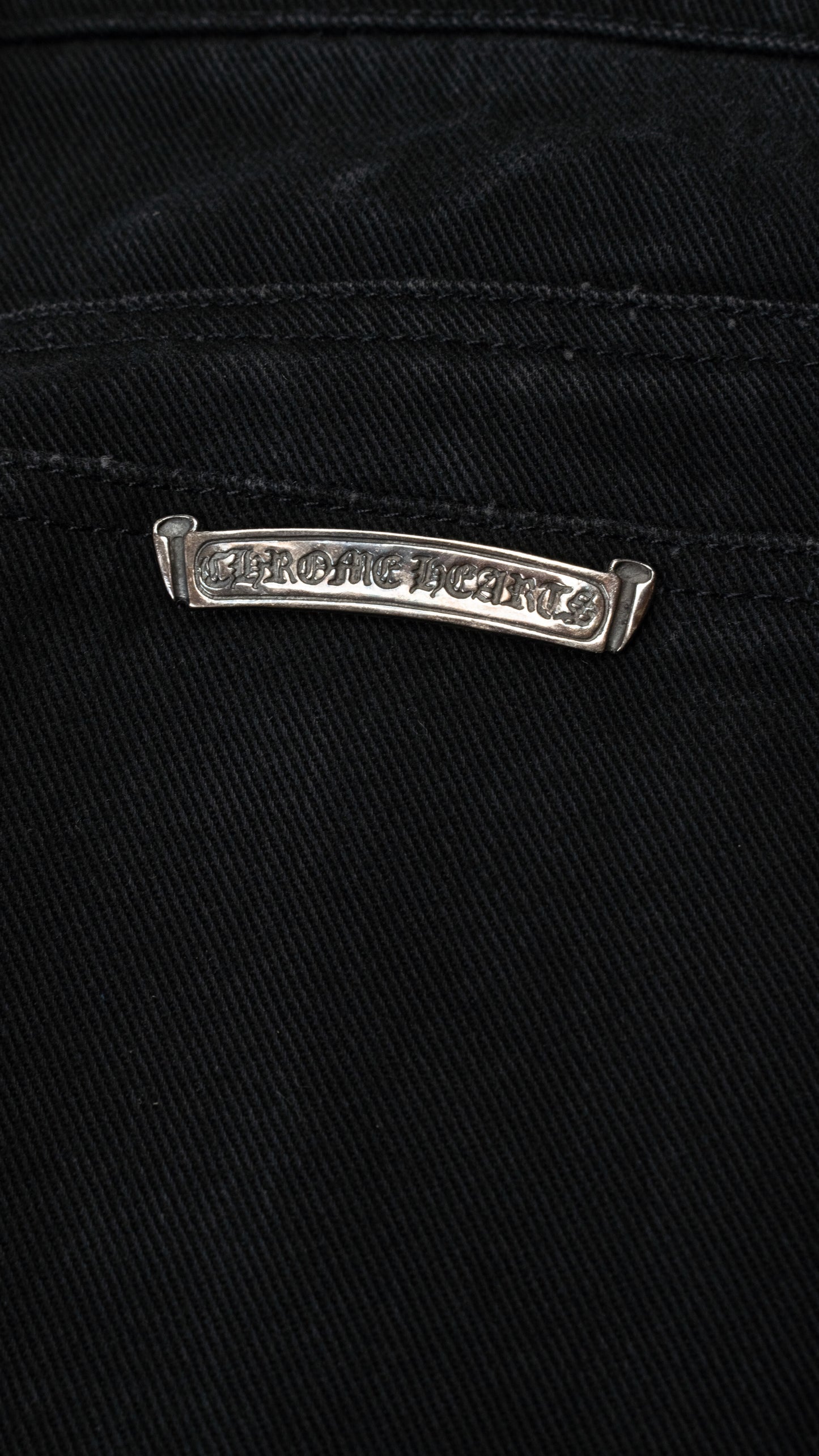 Black Fleur Knee Jeans 'Lauri Lynn'