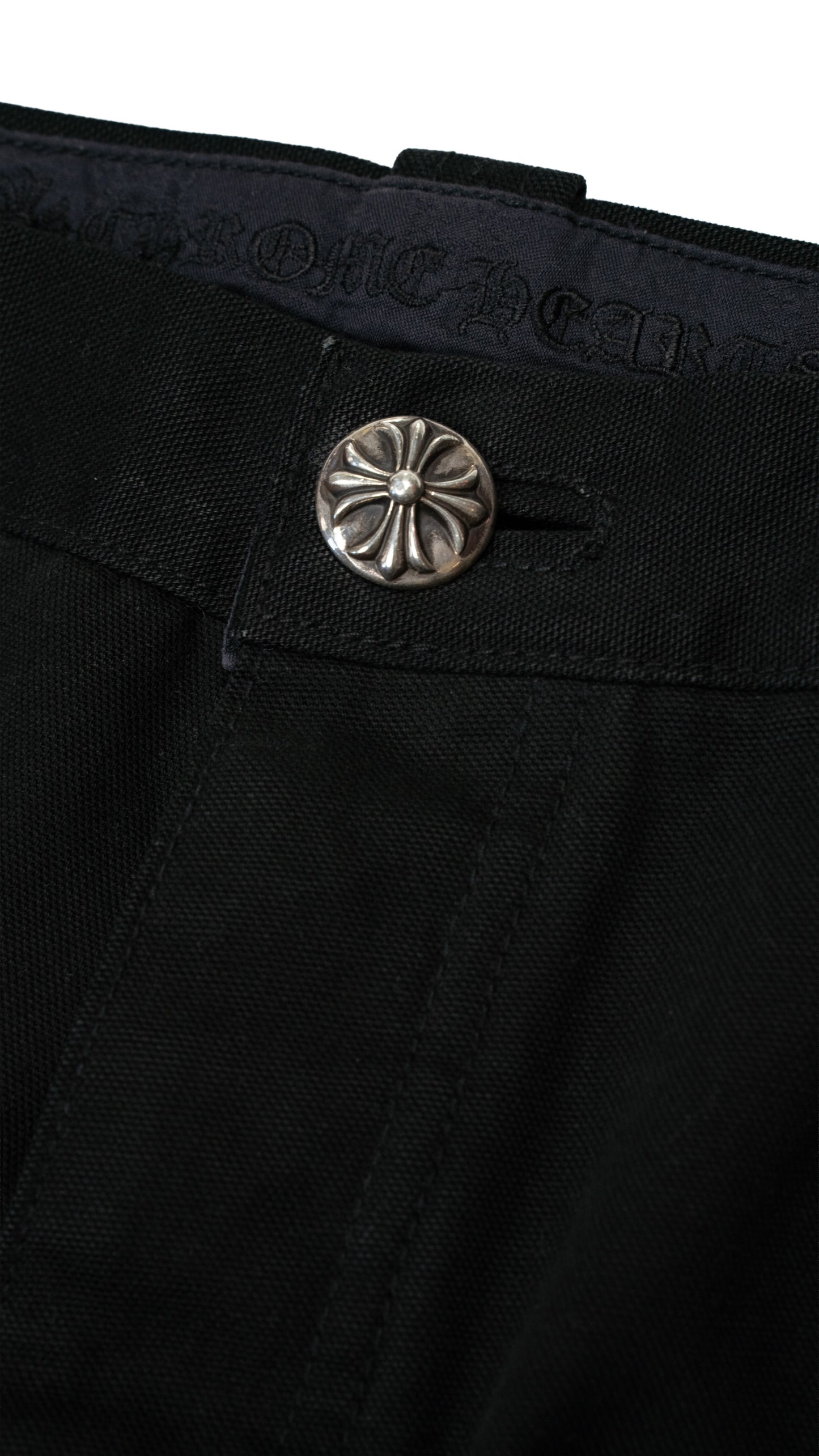 Double Knee Carpenter Pants 'Black'