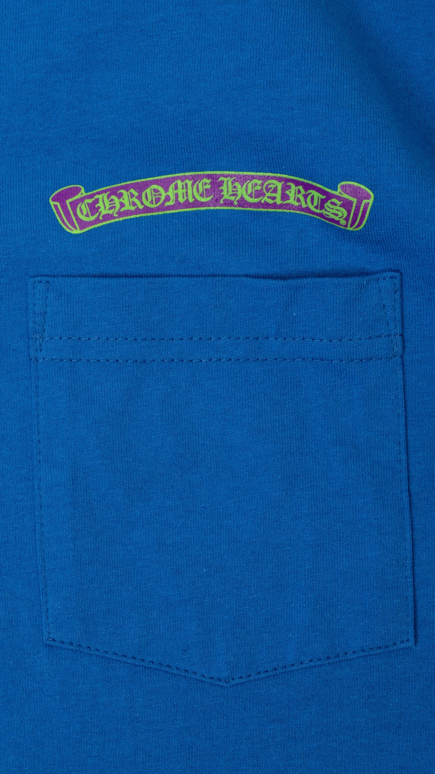 Scroll Short Sleeve T-Shirt 'Blue/Purple'