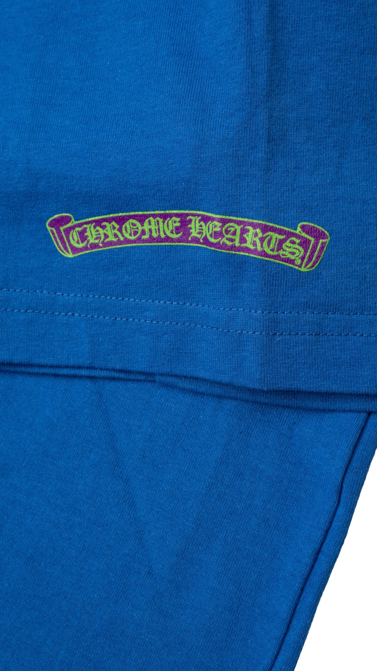 Scroll Short Sleeve T-Shirt 'Blue/Purple'