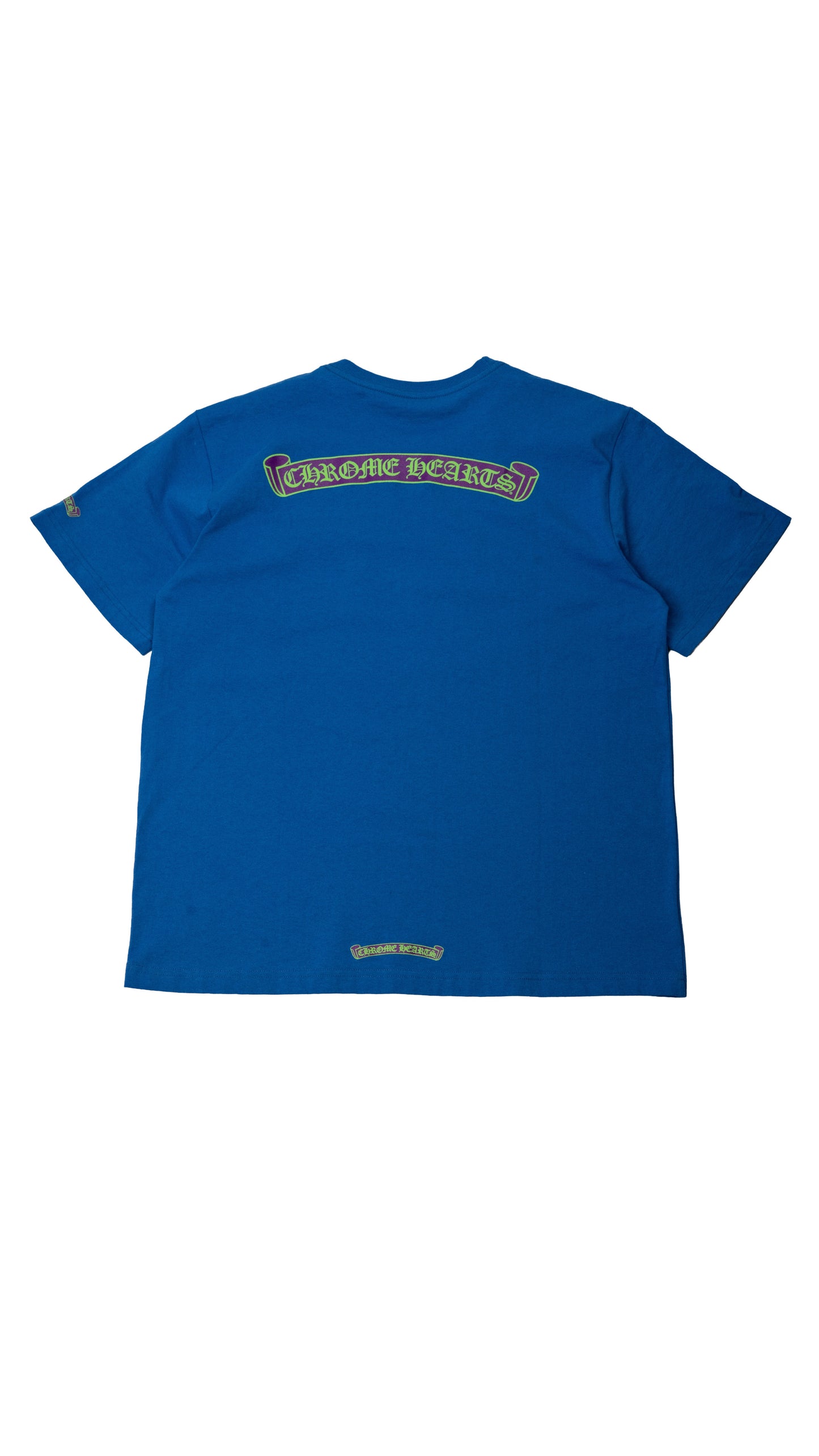 Scroll Short Sleeve T-Shirt 'Blue/Purple'