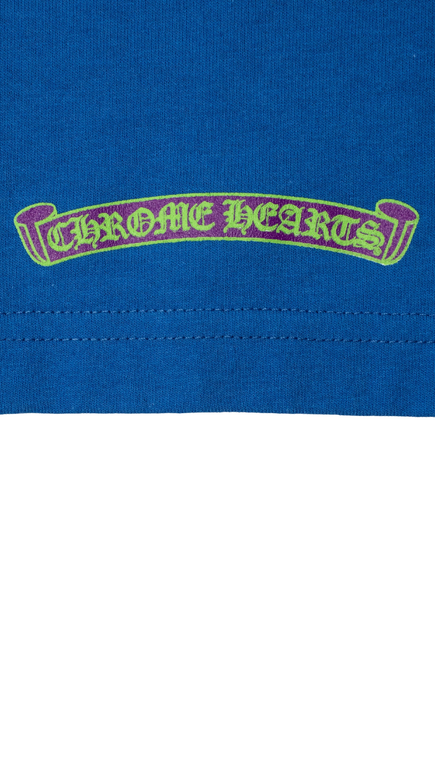 Scroll Short Sleeve T-Shirt 'Blue/Purple'