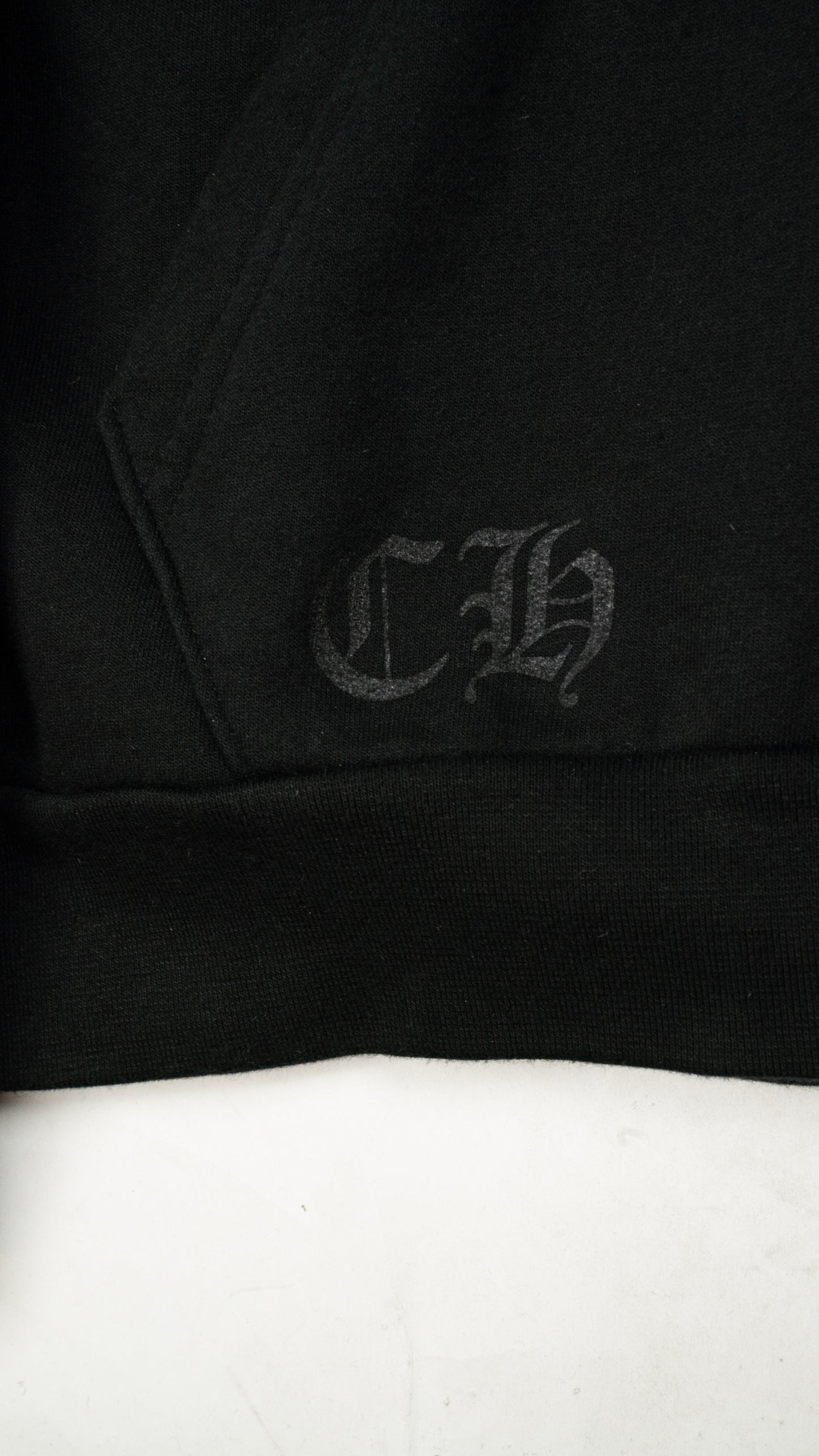 Yellow Horseshoe Hoodie 'Black'