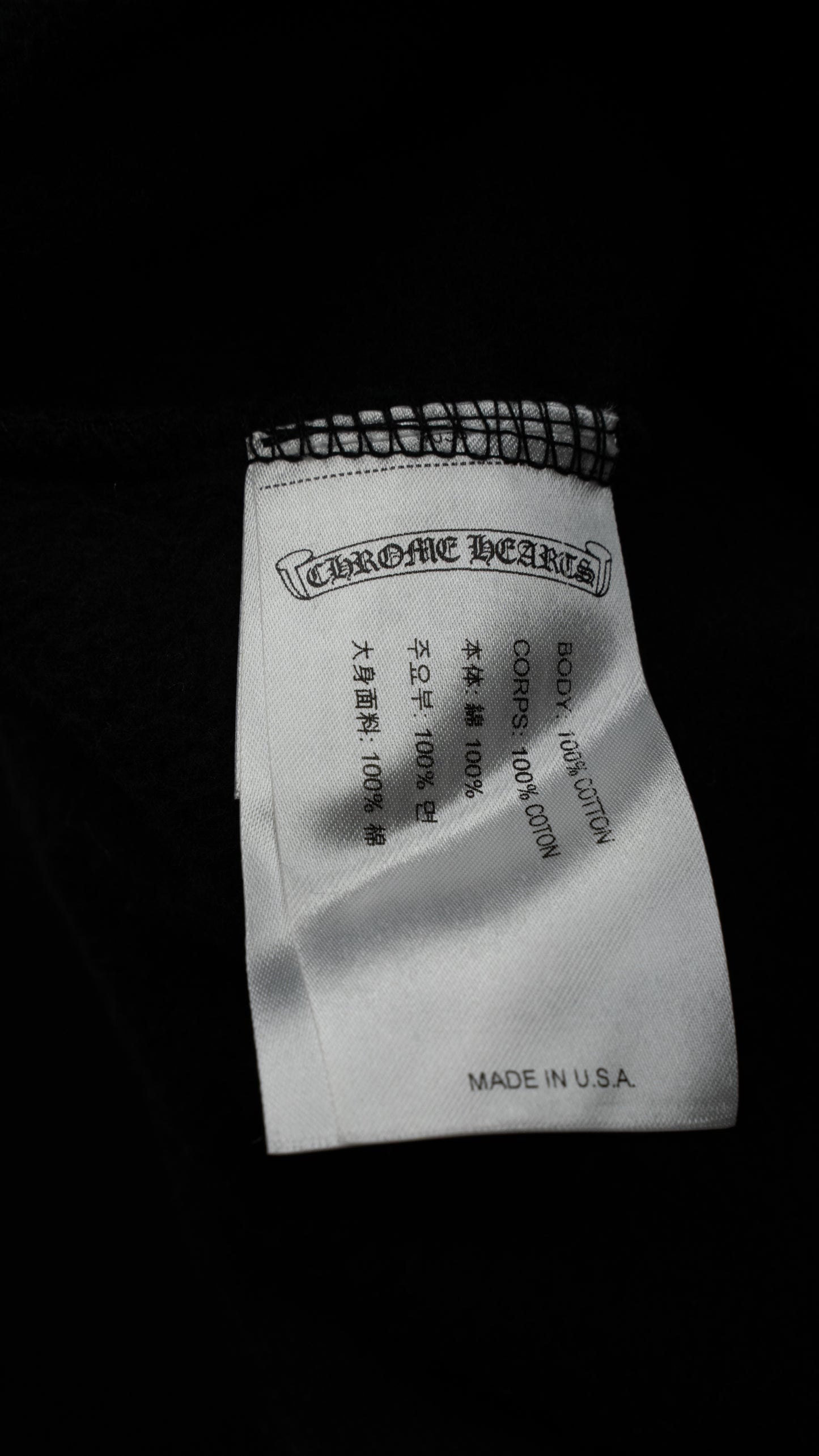 Yellow Horseshoe Hoodie 'Black'