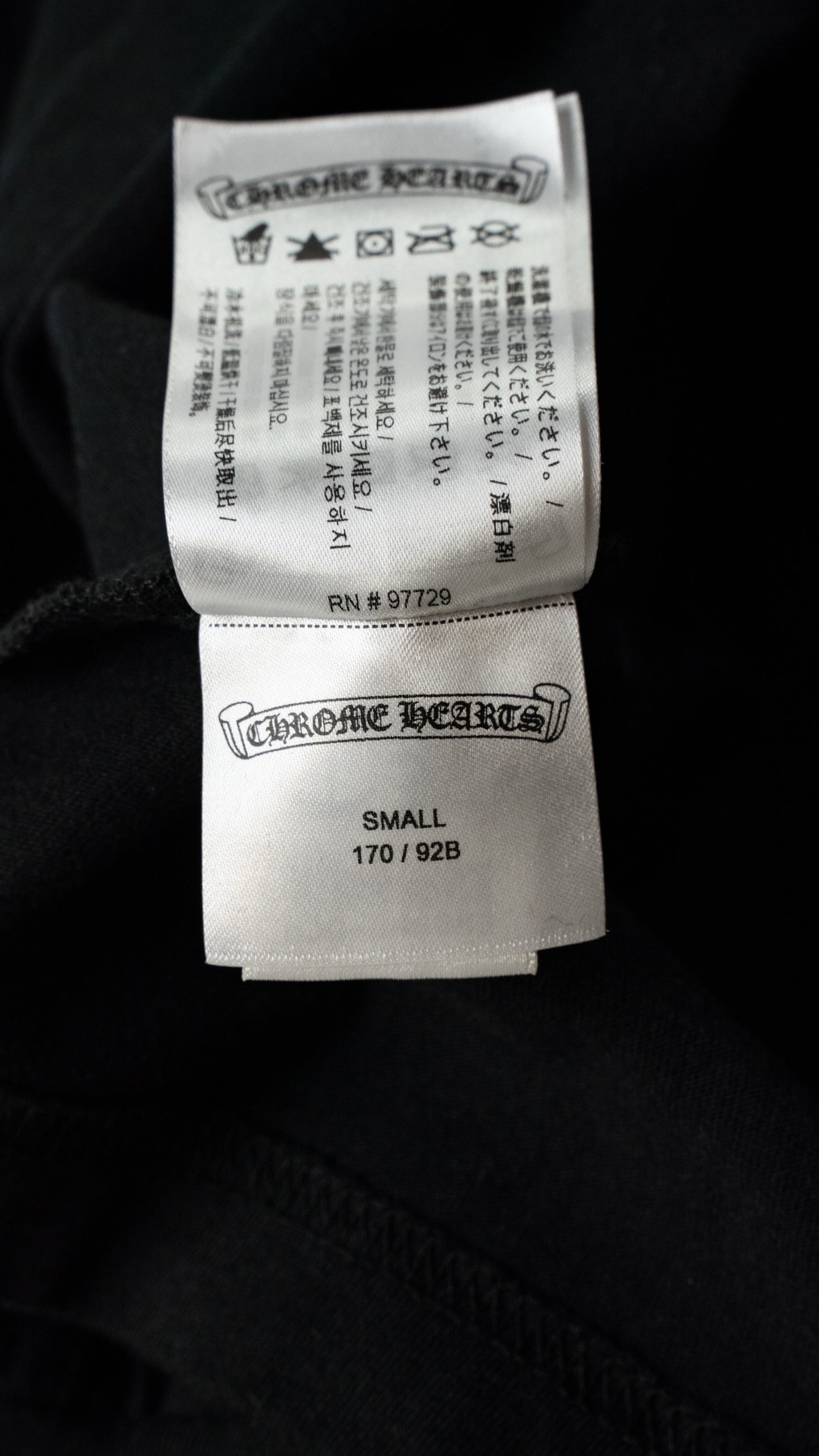 Black USA Script Long Sleeve