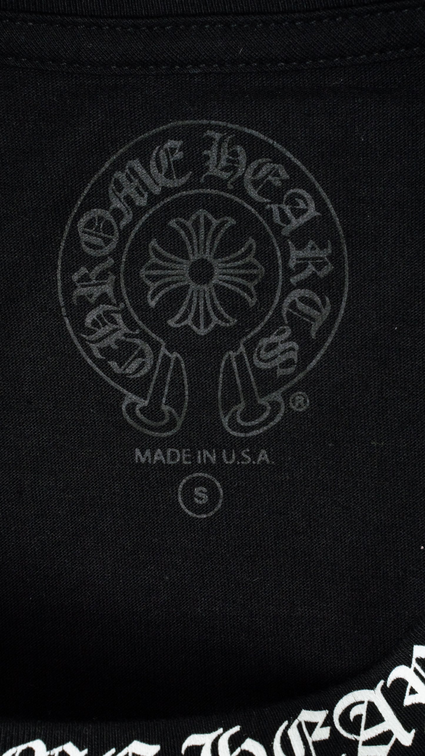 Neck Logo Long Sleeve 'Black'