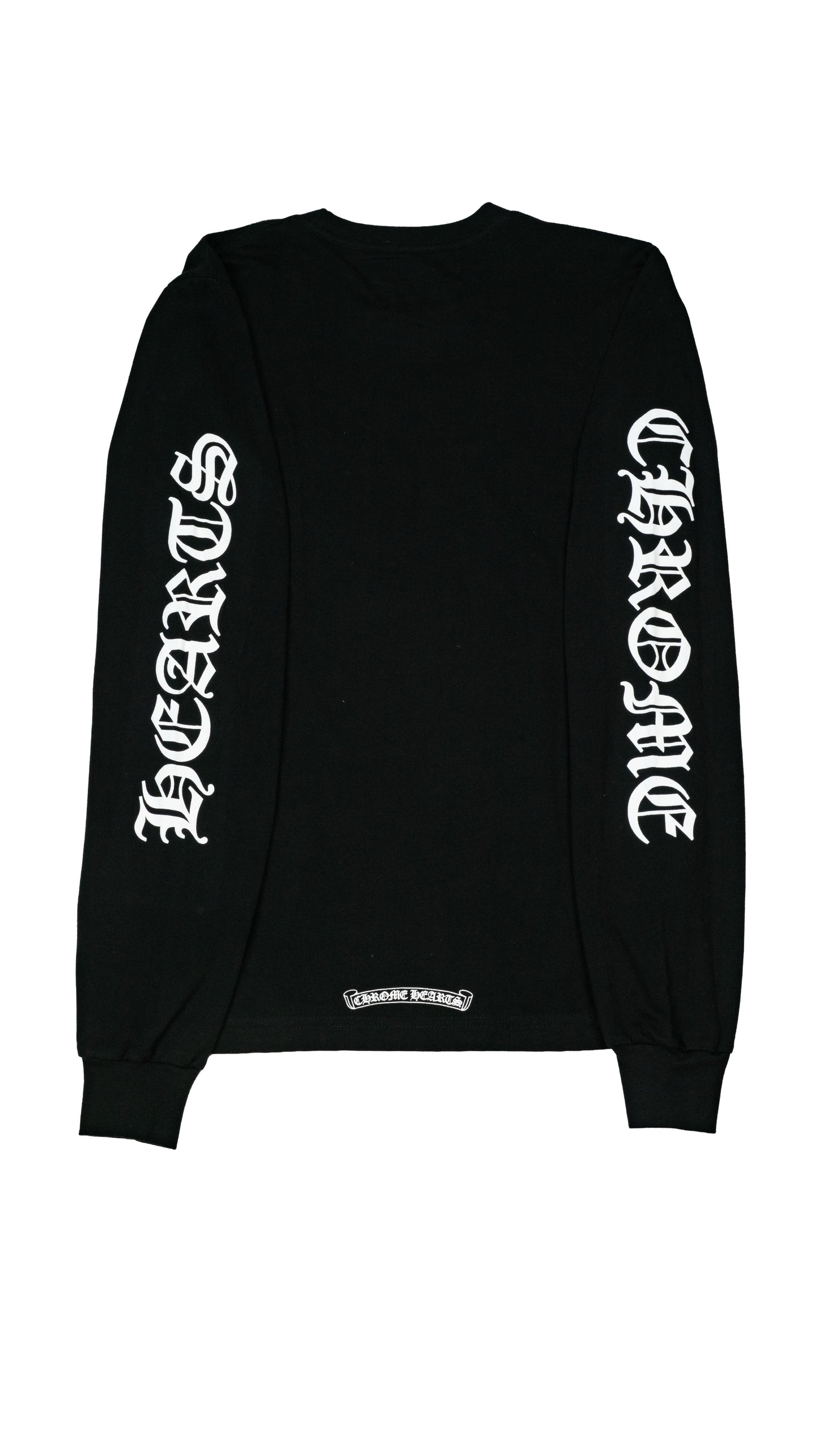 Neck Logo Long Sleeve 'Black'