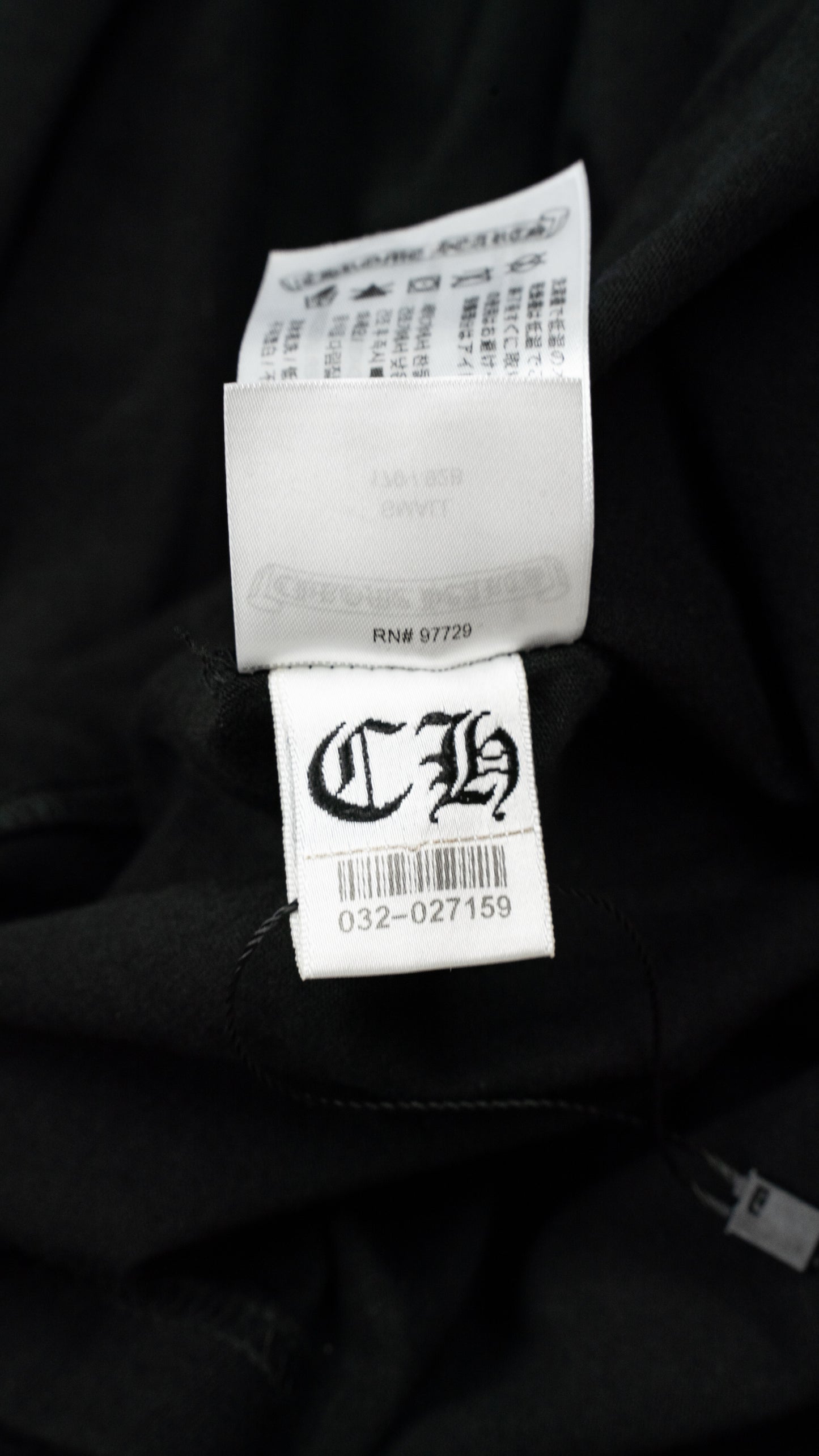 Neck Logo Long Sleeve 'Black'