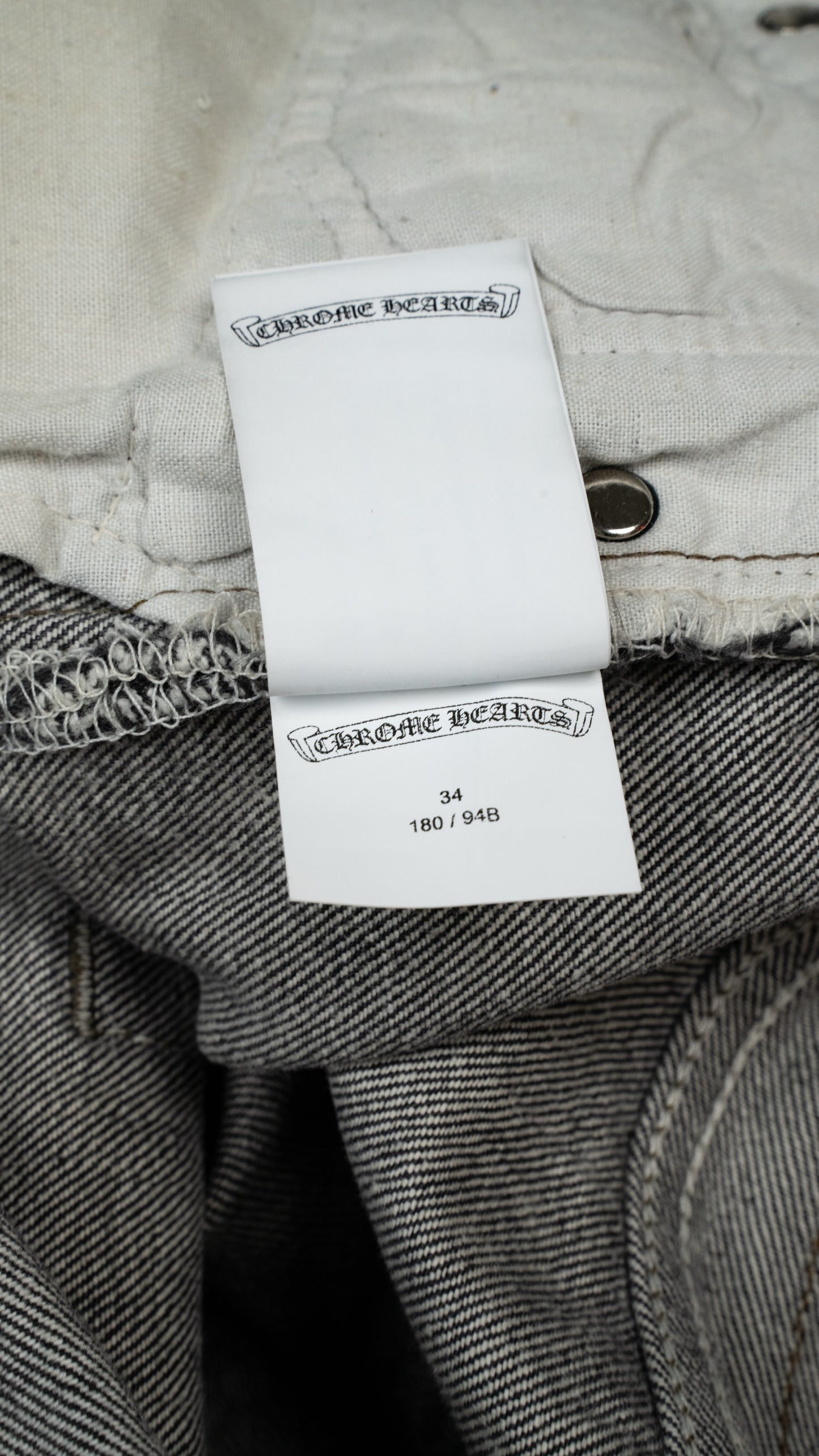 501 Levi's Silver Pony Hair Cross Patch Dark Wash Jeans