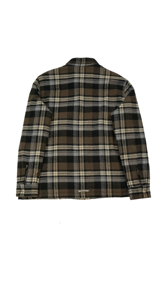 Flannel Shirt 'Olive Green'