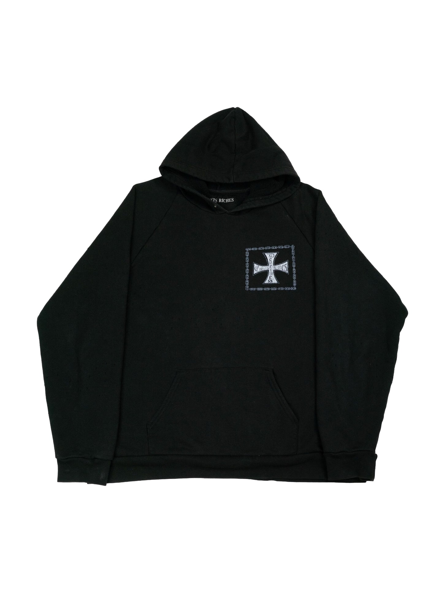 Croix Avec des Roses' Iron Cross Hoodie
