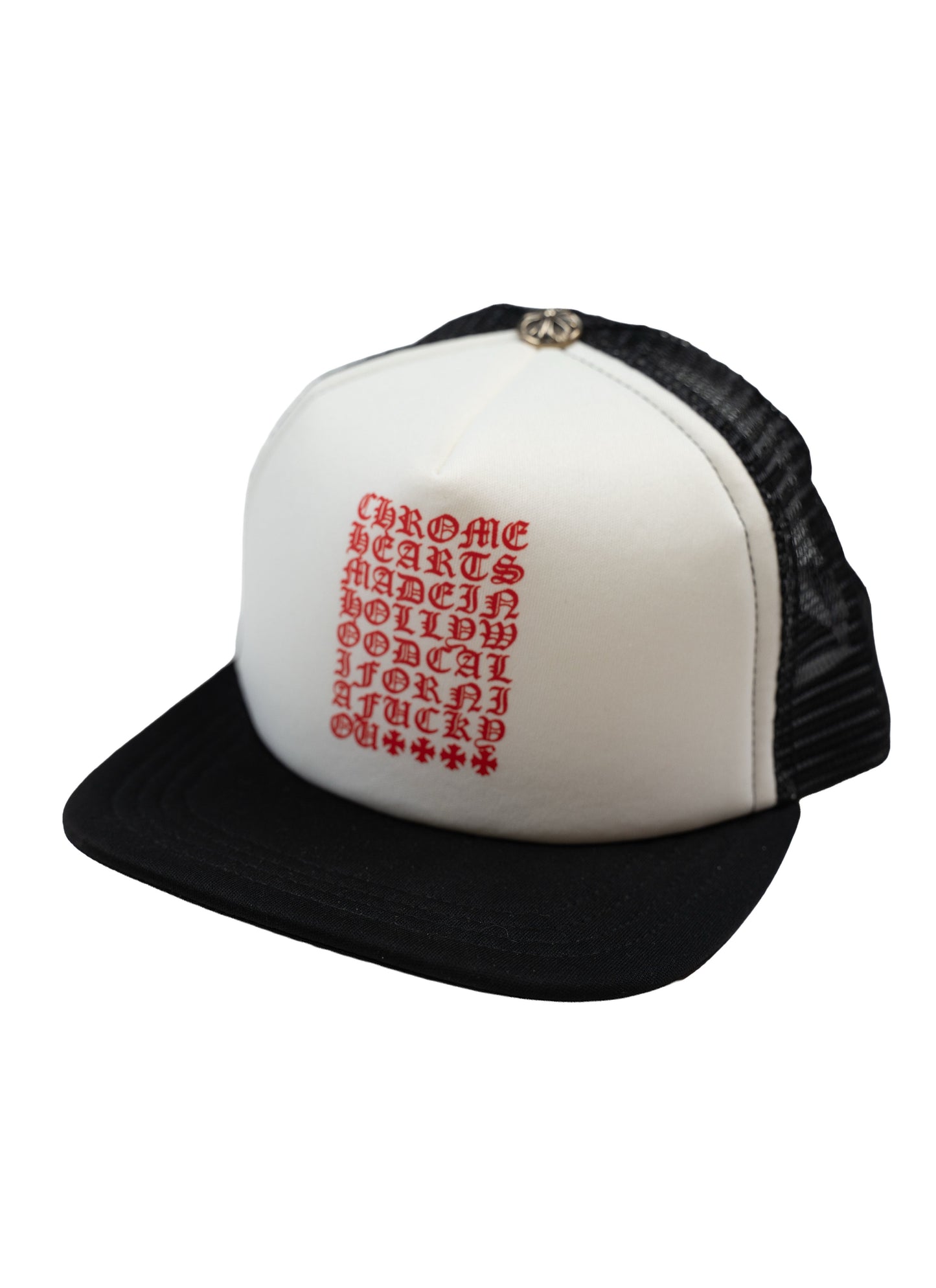 Black Eyechart Trucker Hat