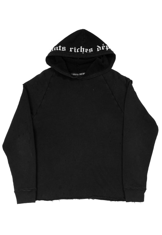 Gothic Font Double Layer Hoodie