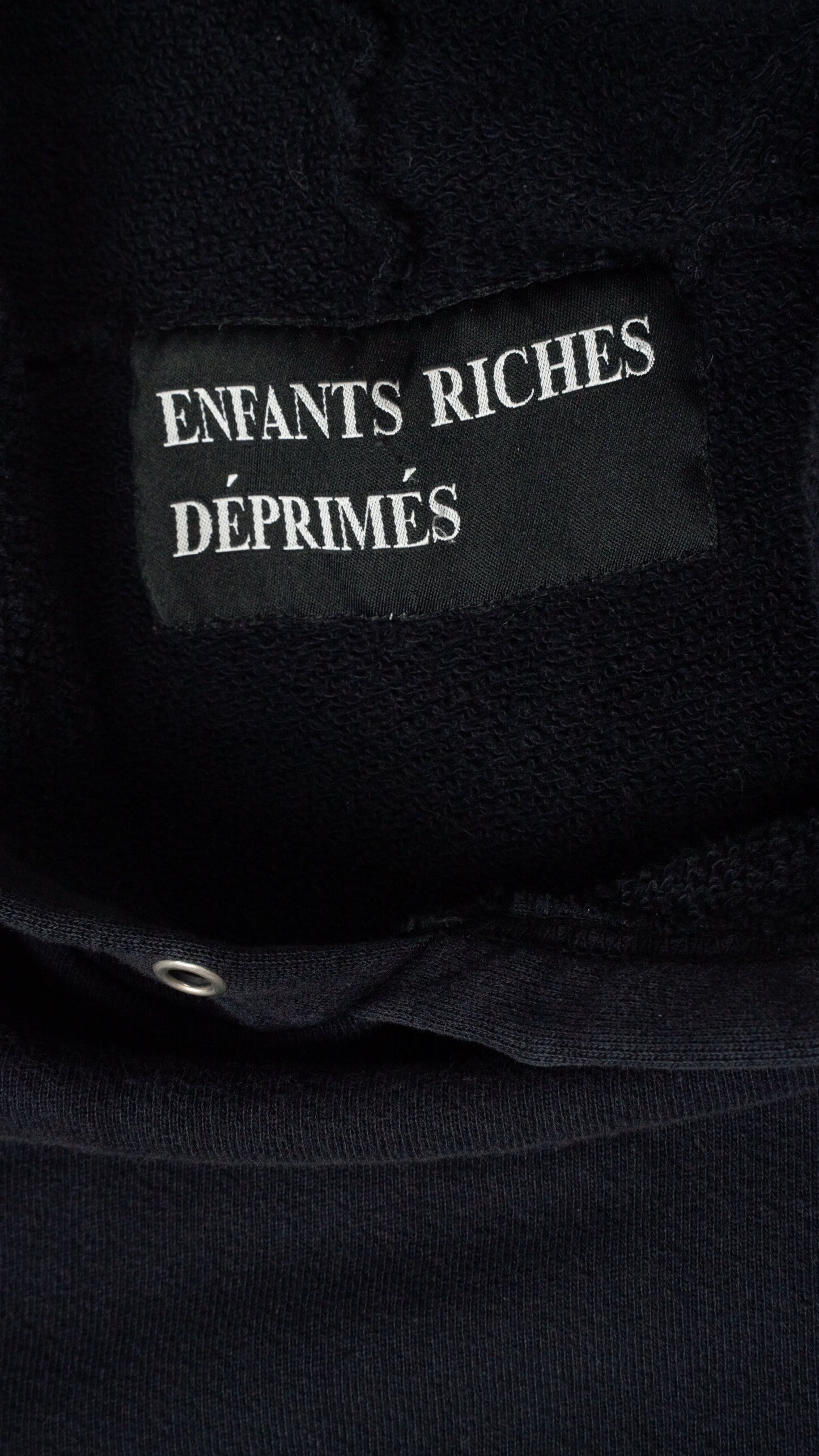 Gothic Font Double Layer Hoodie