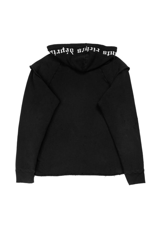 Gothic Font Double Layer Hoodie
