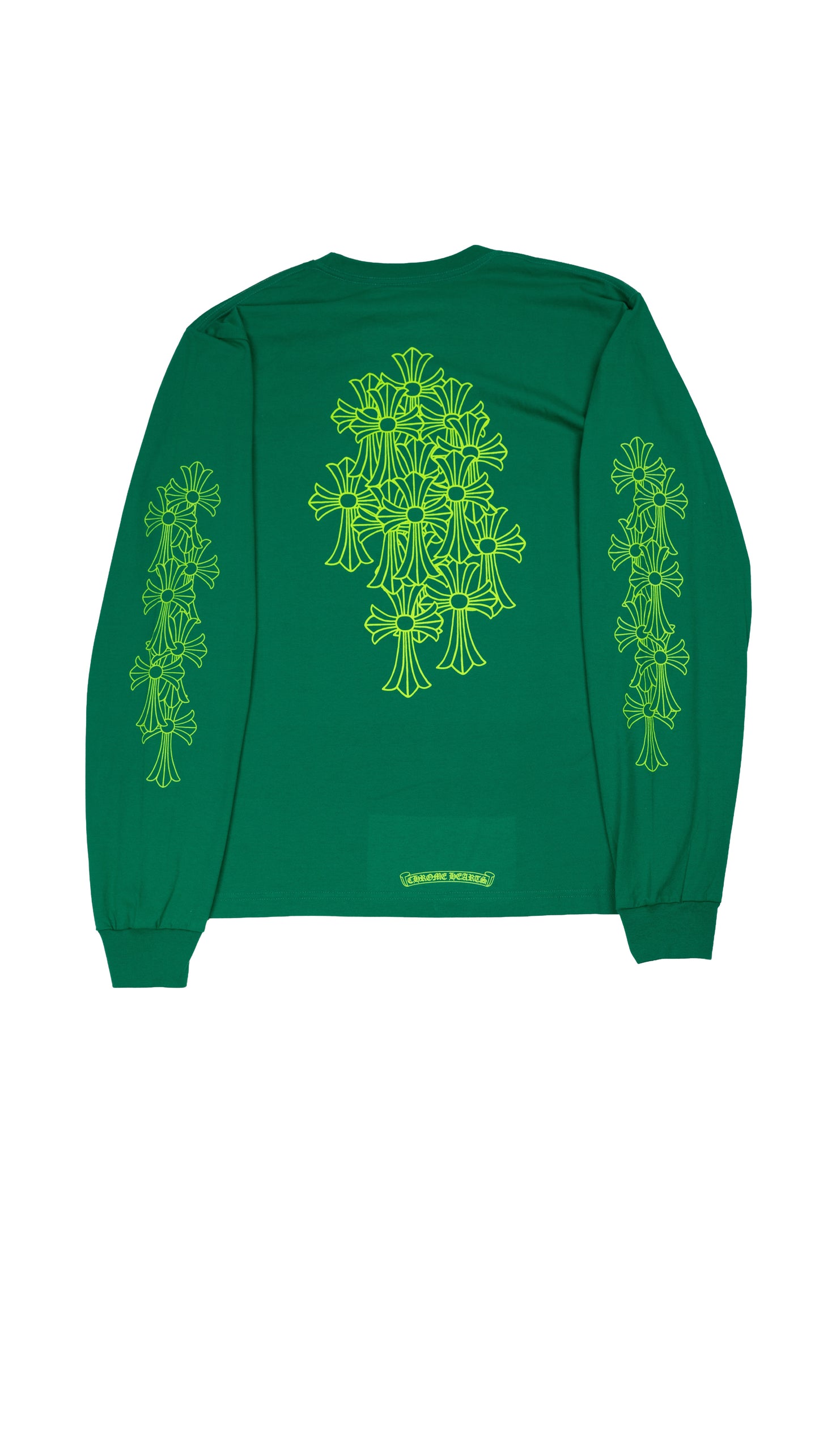 Cemetery Cross Long Sleeve Kelly Green