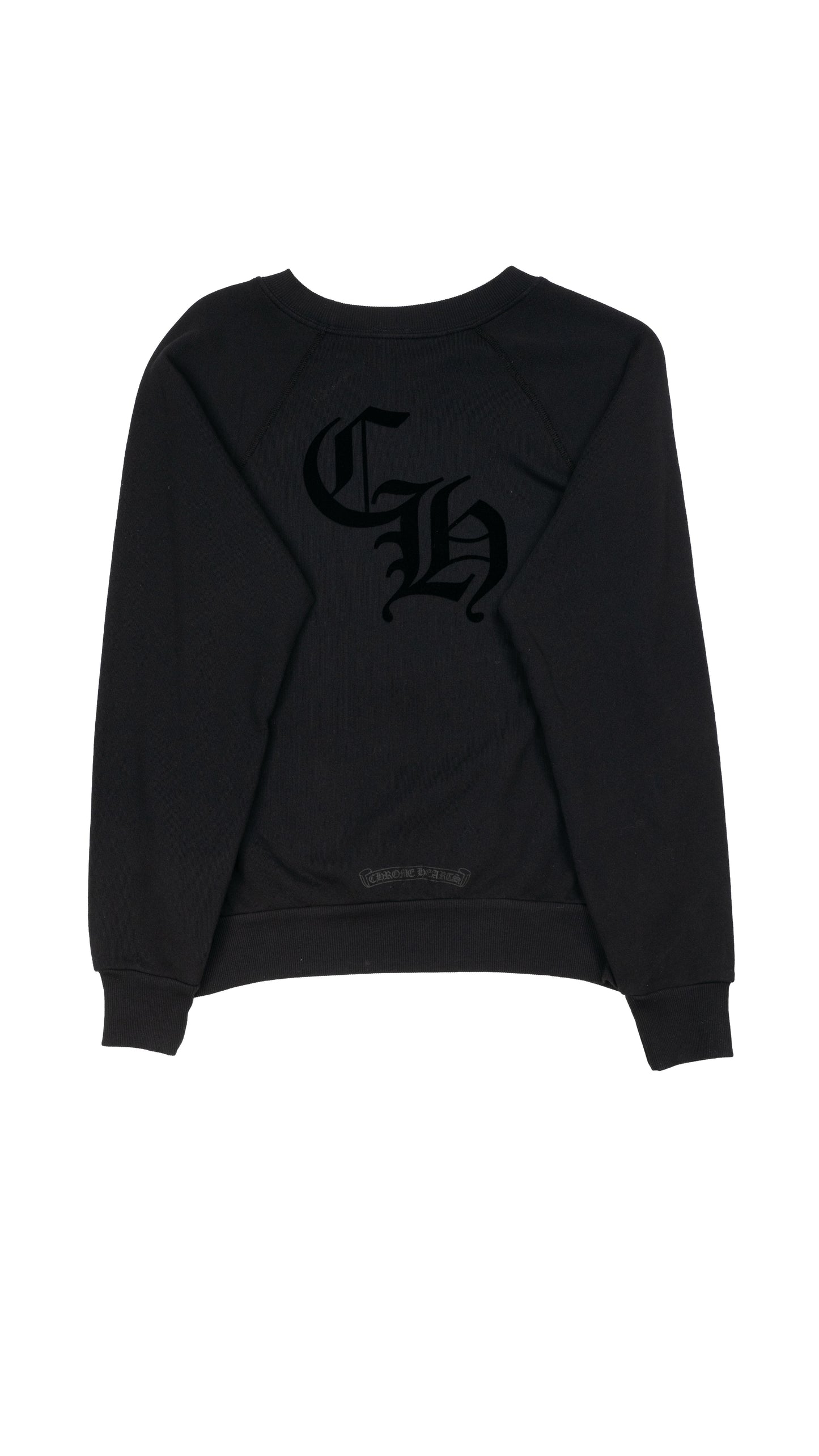 Triple Cross Black Crewneck