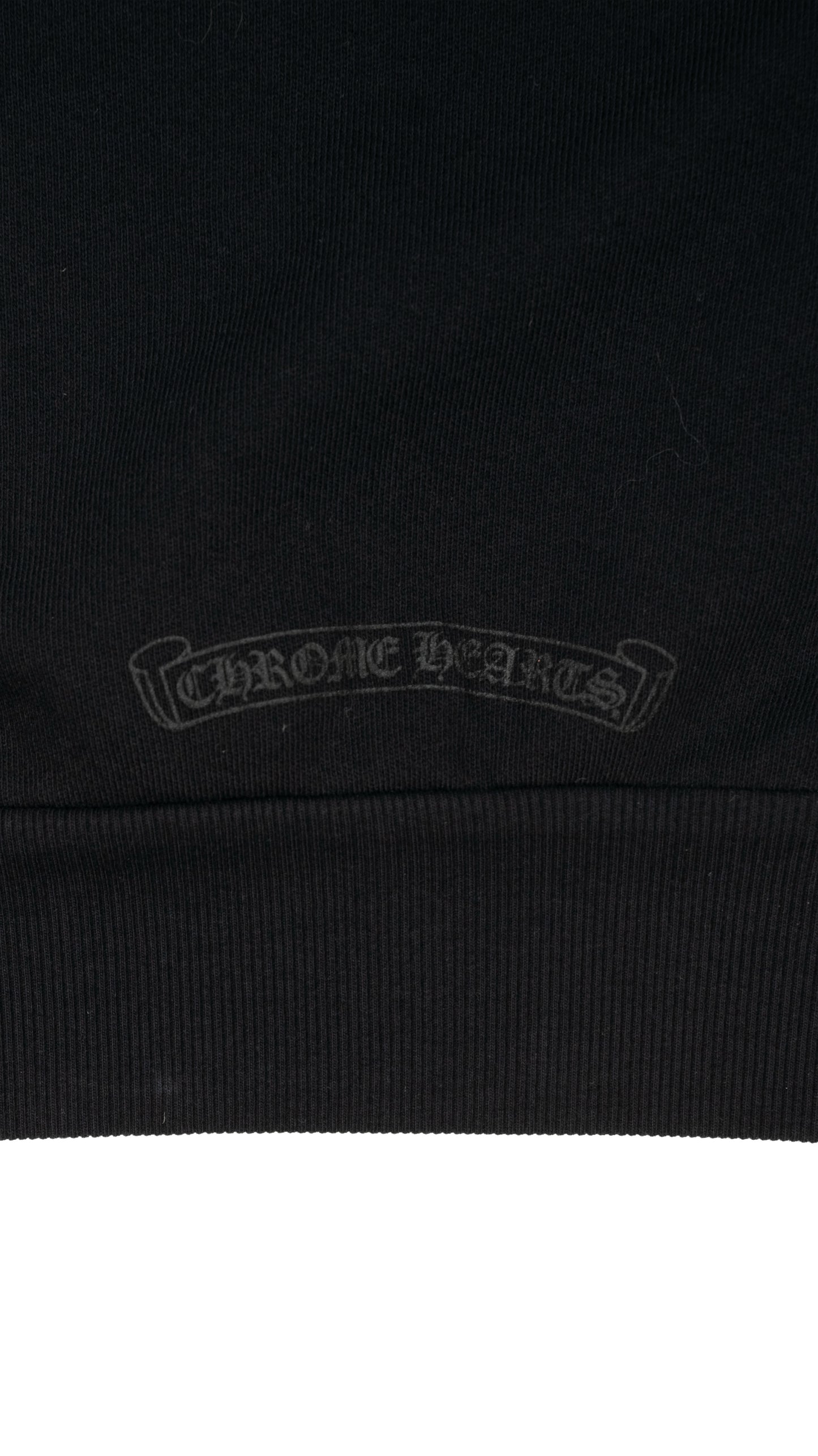 Triple Cross Black Crewneck