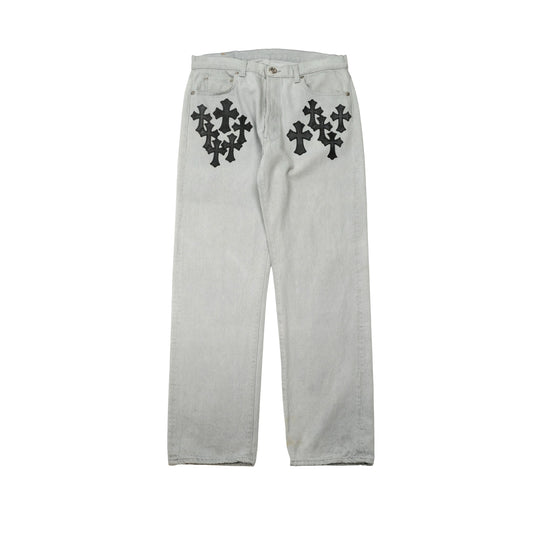 Black Cross Patch Cocaine 501 Levi's