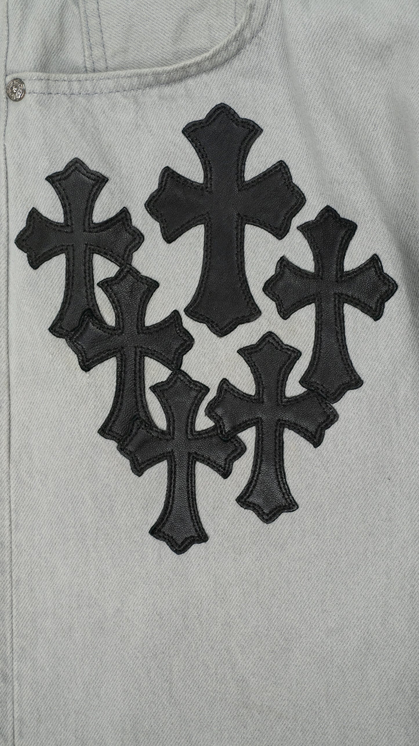 Black Cross Patch Cocaine 501 Levi's