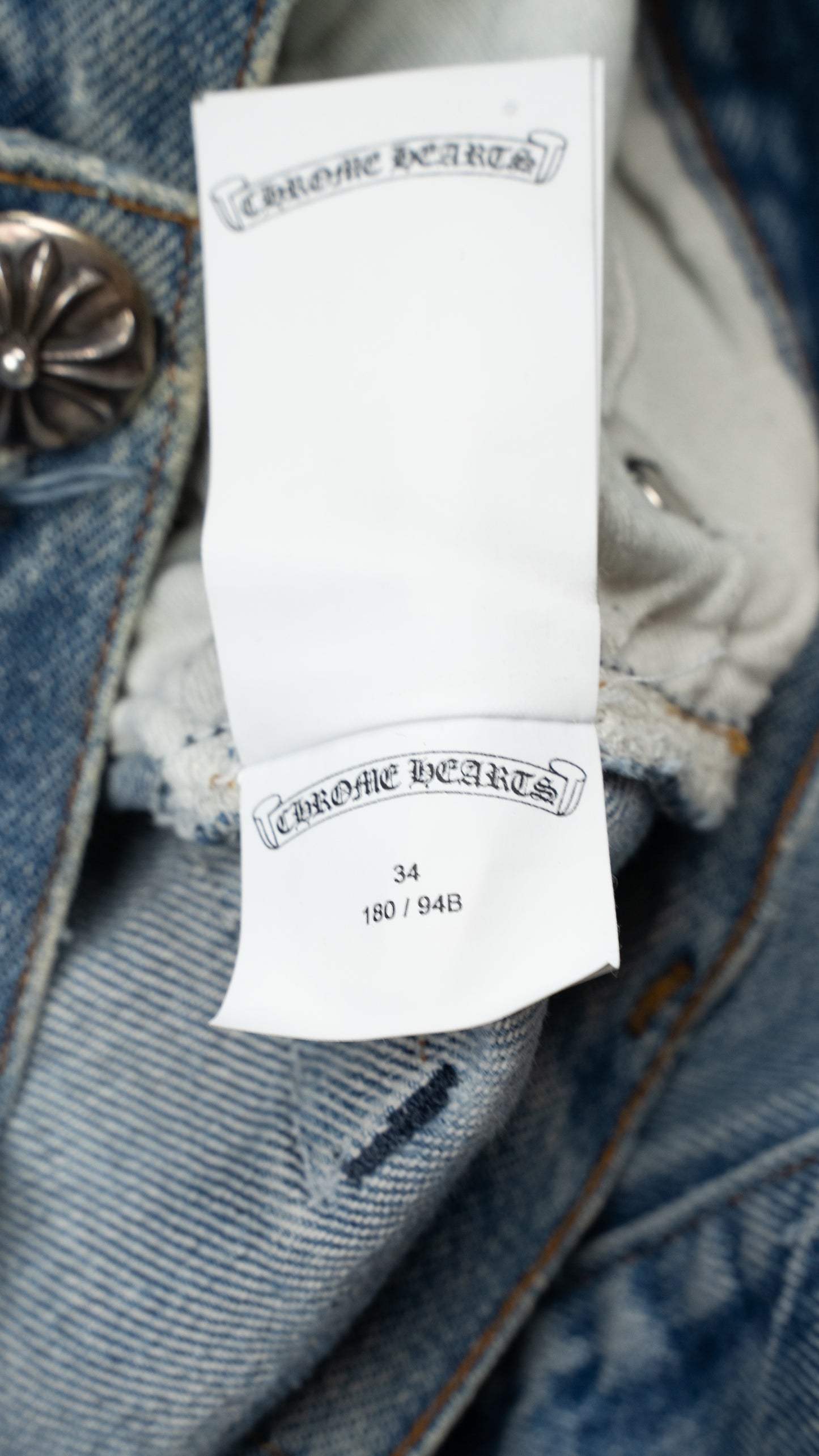 Blue Galaxy Star Patch Jeans