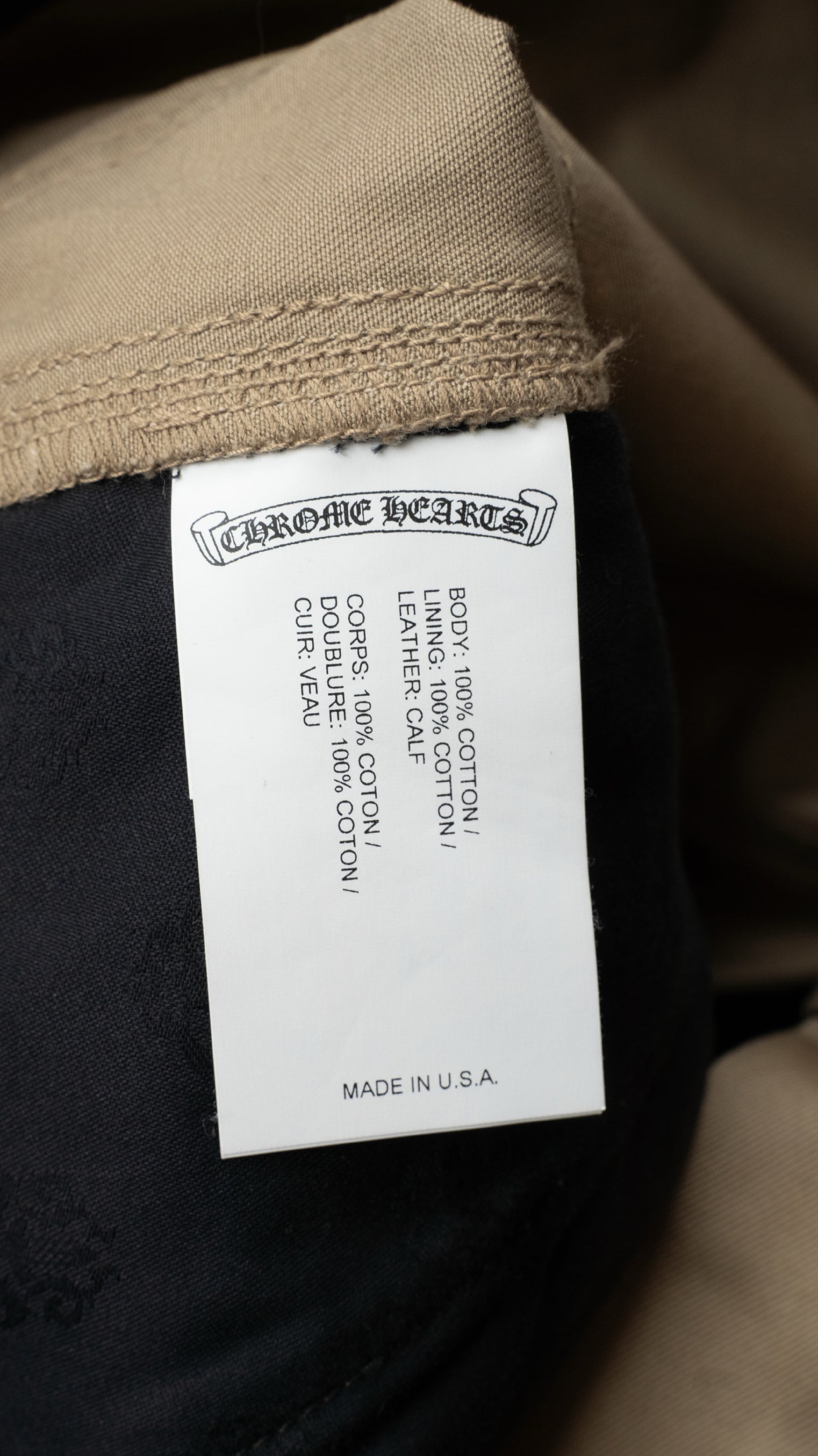 Tan Pink & CheckeRed Cross Patch Carpenter Pants