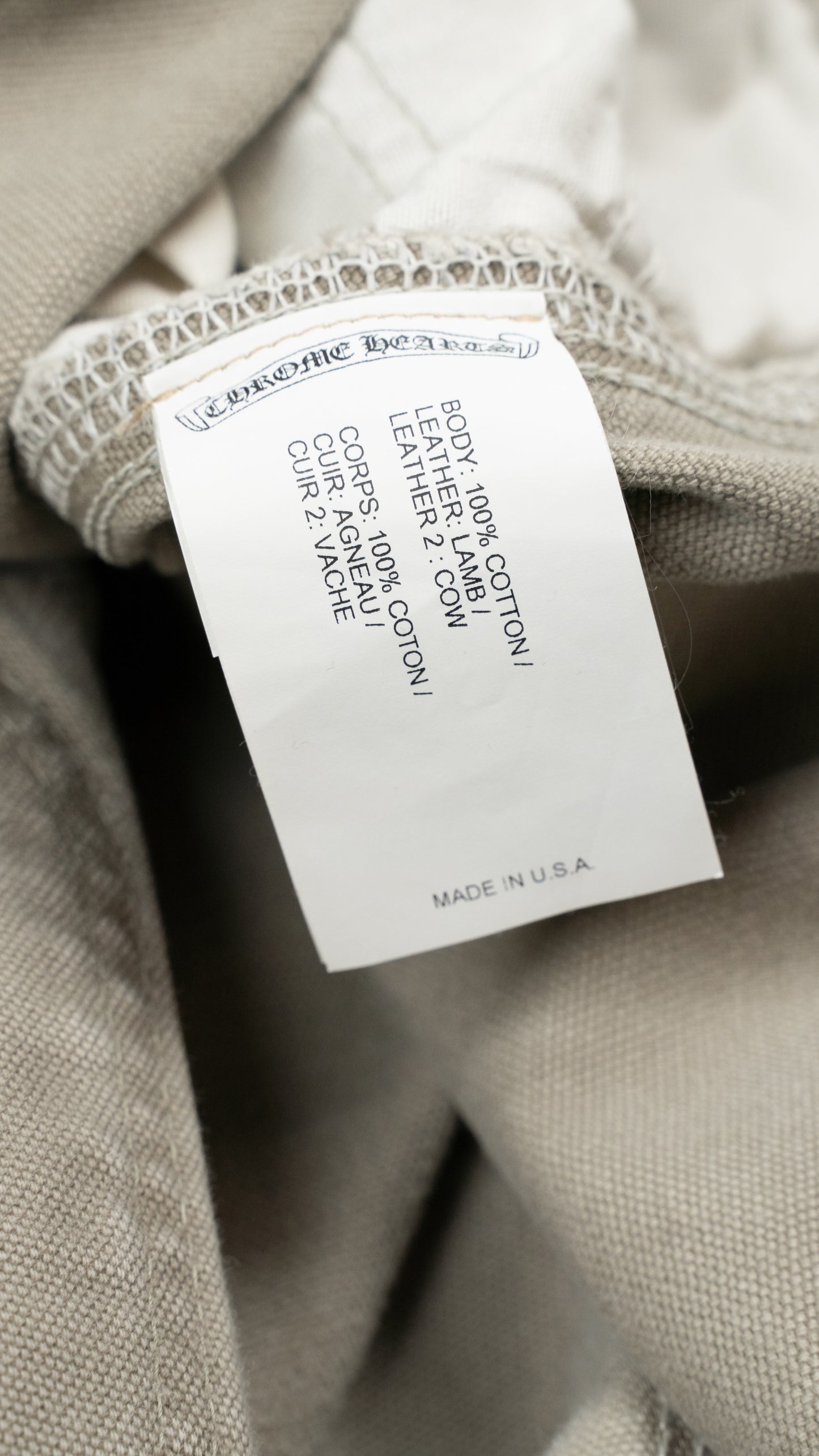 Sex Records Double Knee Carpenter Jeans 'Grey Khaki'