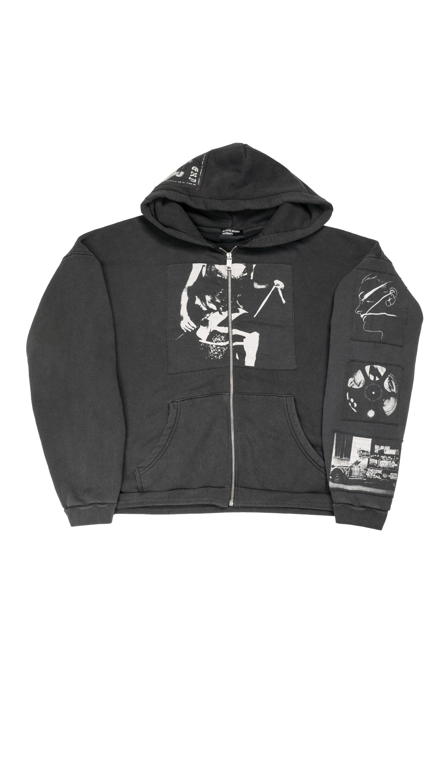 Asphyxiation Assemblage Zip Hoodie