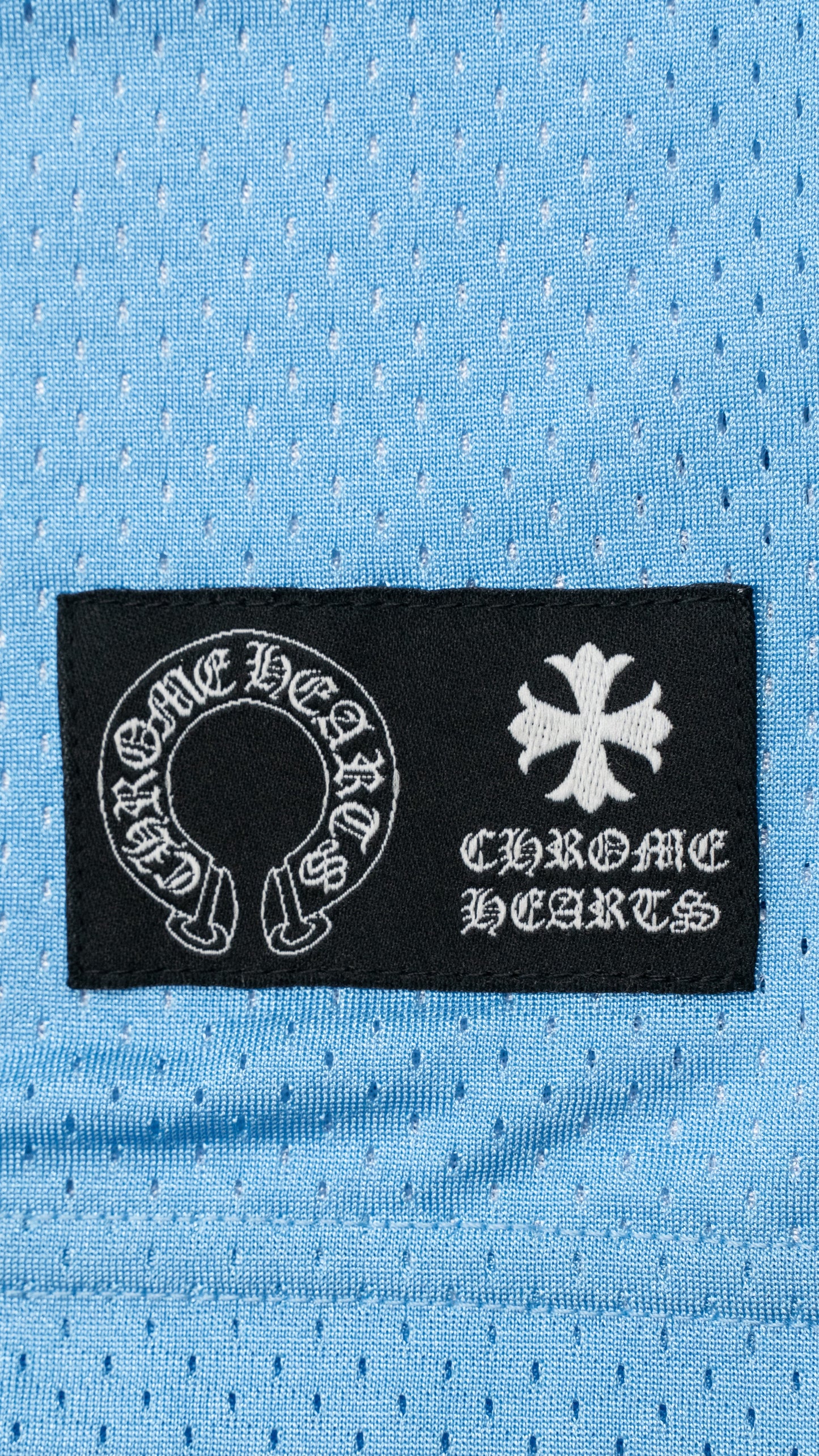 Mesh Warm Up Jersey Tank Top Reversible 'Blue'