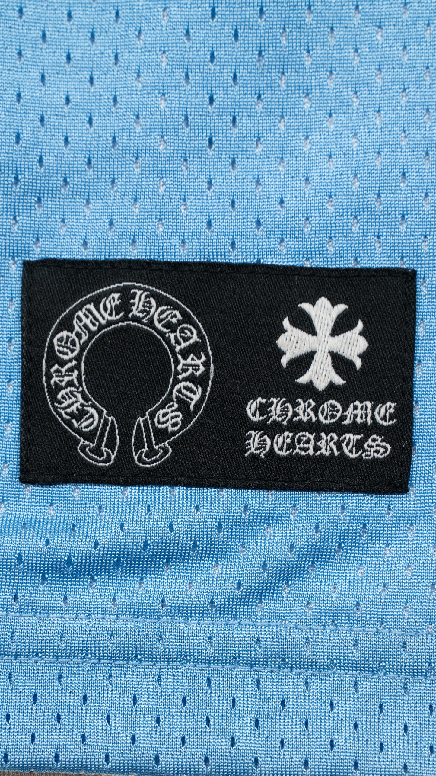 Mesh Warm Up Jersey Tank Top Reversible 'Blue'