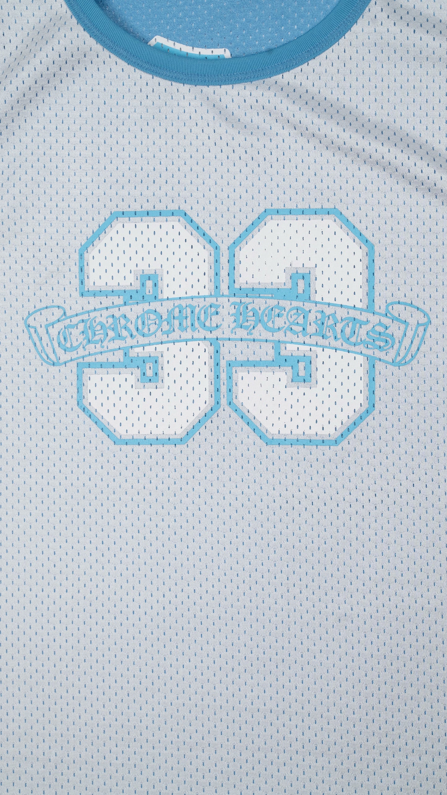 Mesh Warm Up Jersey Tank Top Reversible 'Blue'