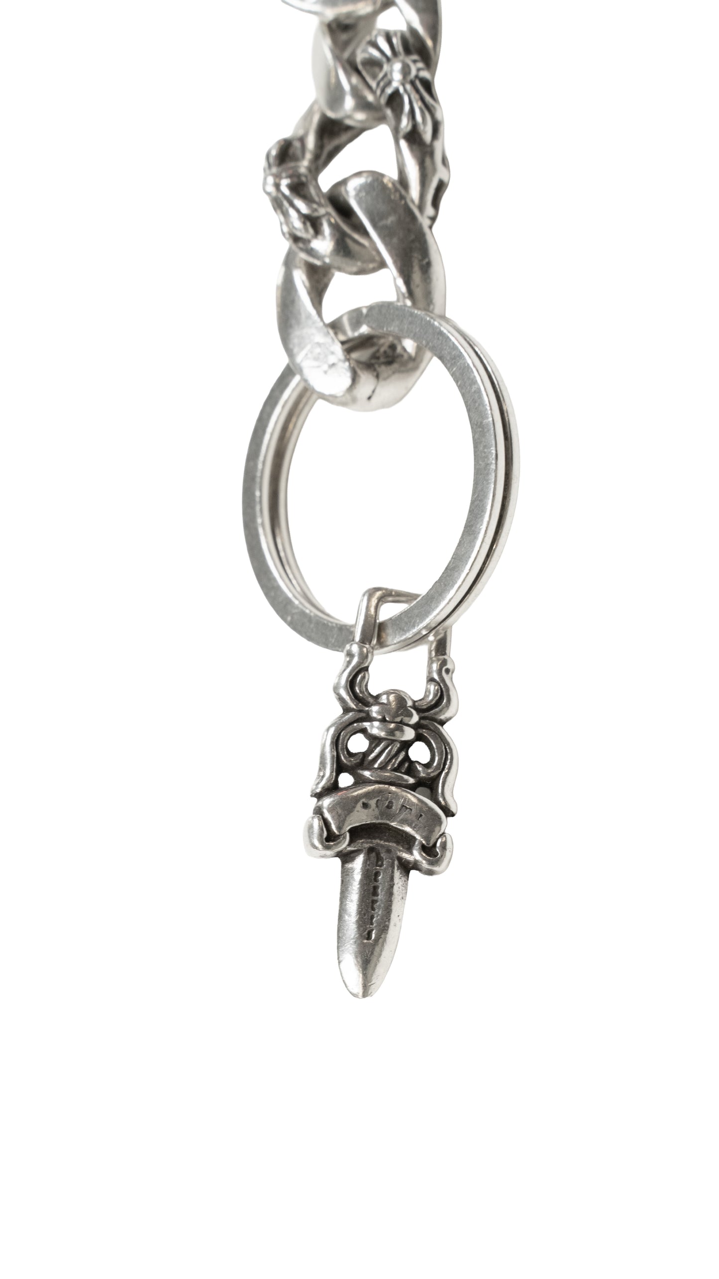 Fancy Link Dagger Keychain