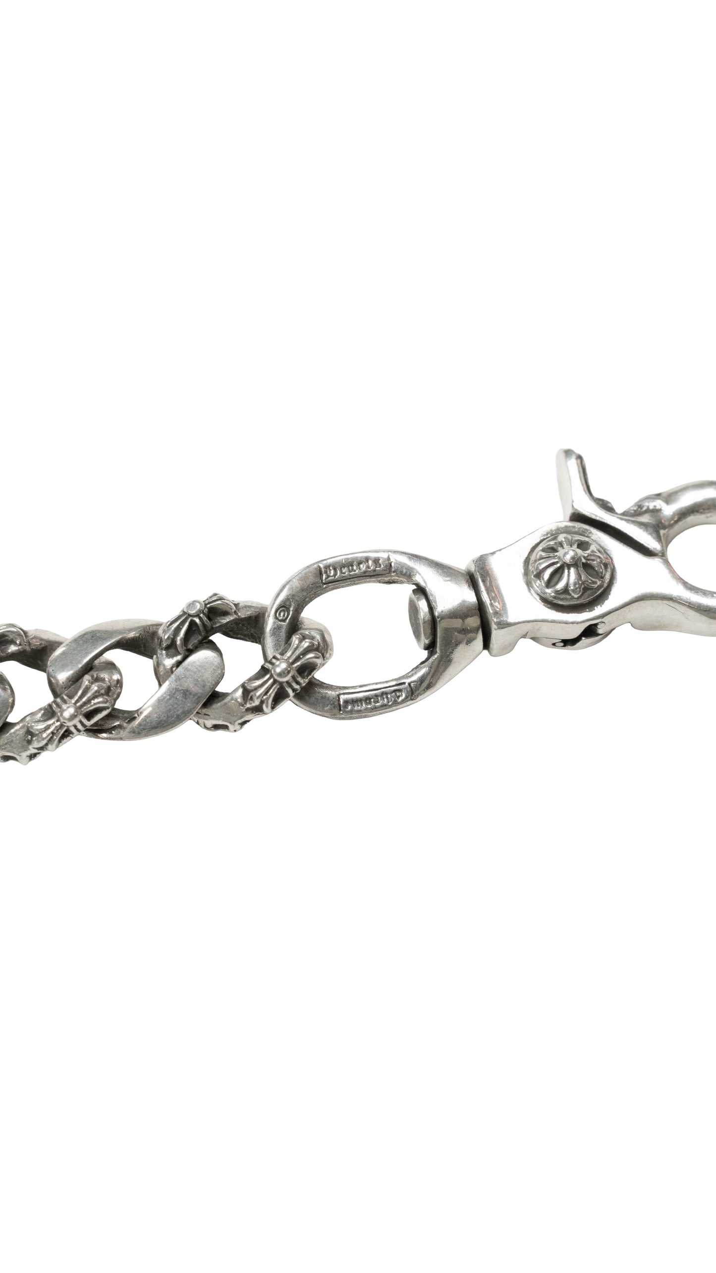 Double Clasp Fancy Link Wallet Chain