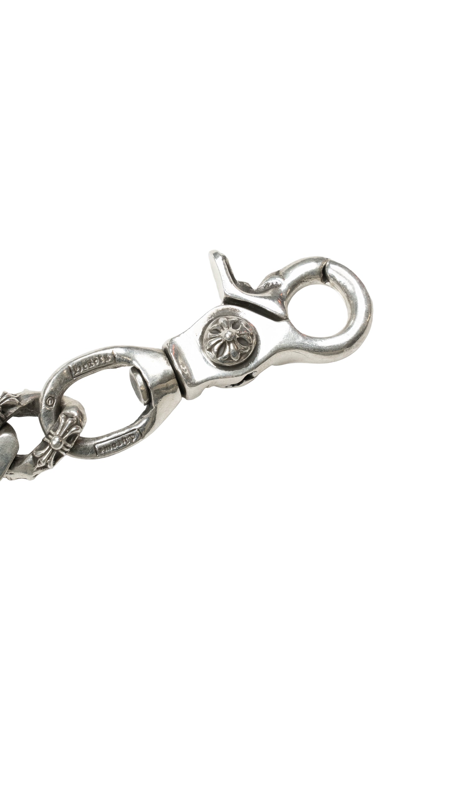 Double Clasp Fancy Link Wallet Chain