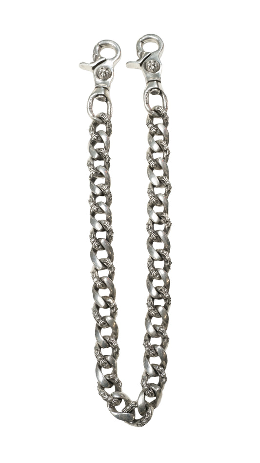 Double Clasp Fancy Link Wallet Chain